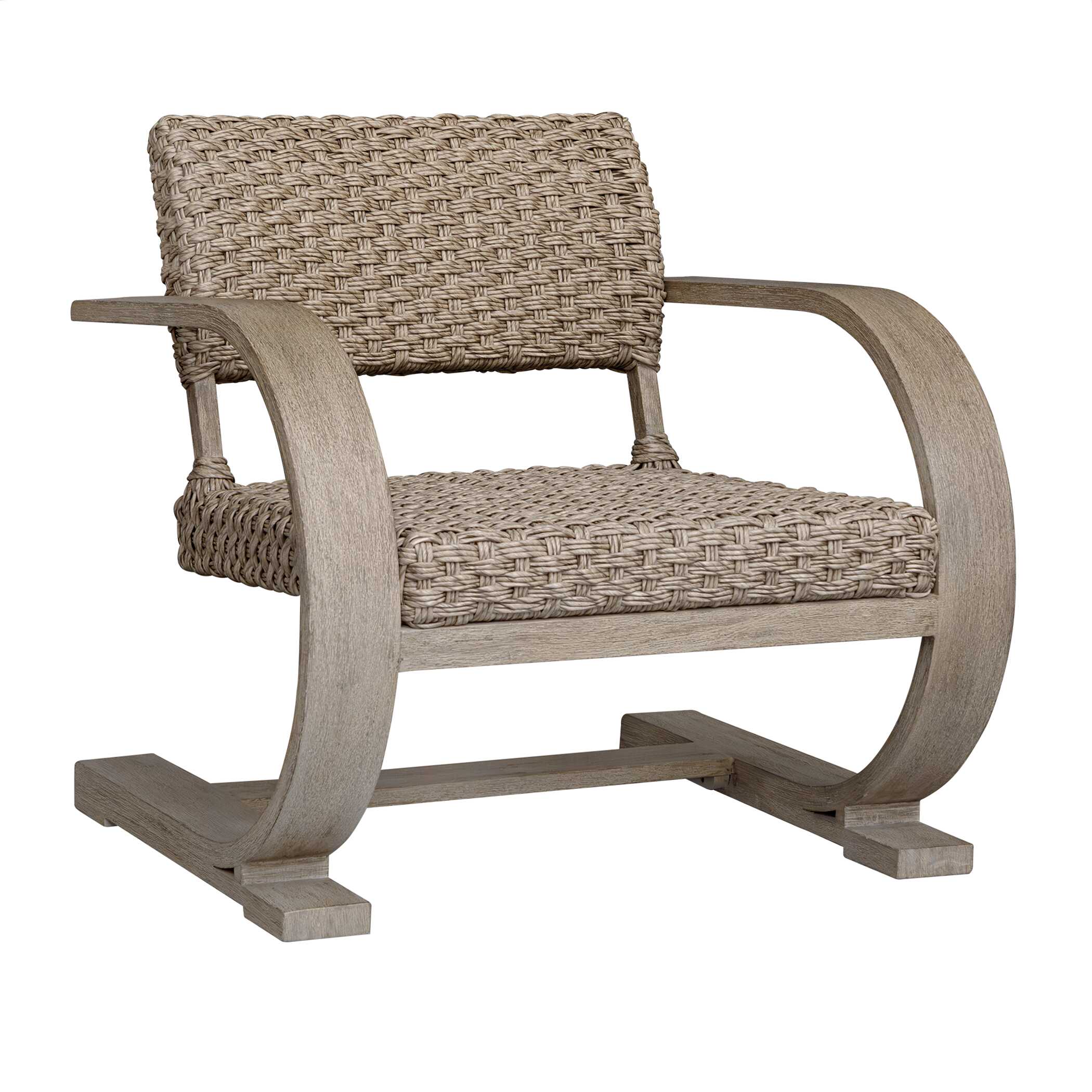 Uttermost Rehema Outdoor Wicker Lounge Chair