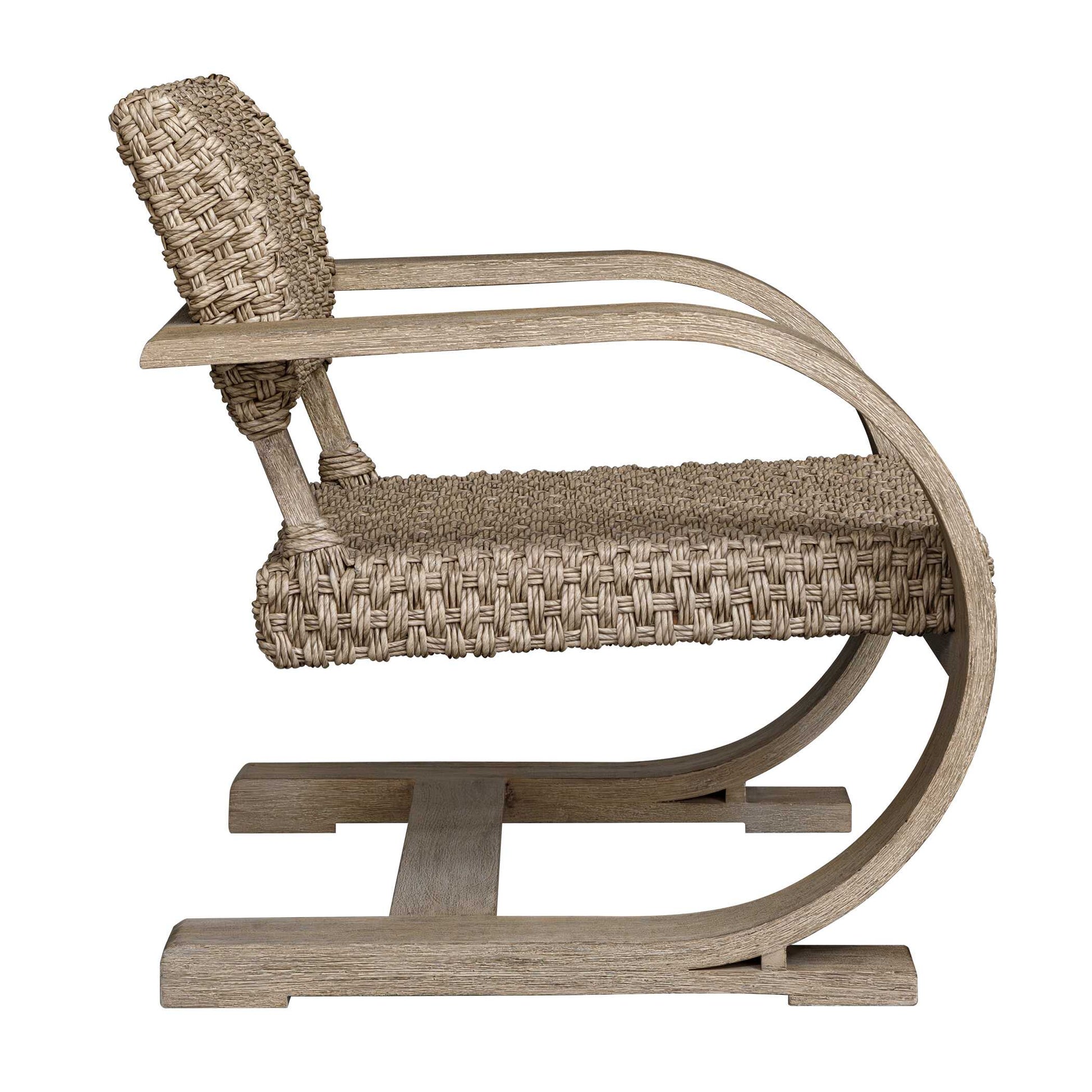 Uttermost Rehema Outdoor Wicker Lounge Chair
