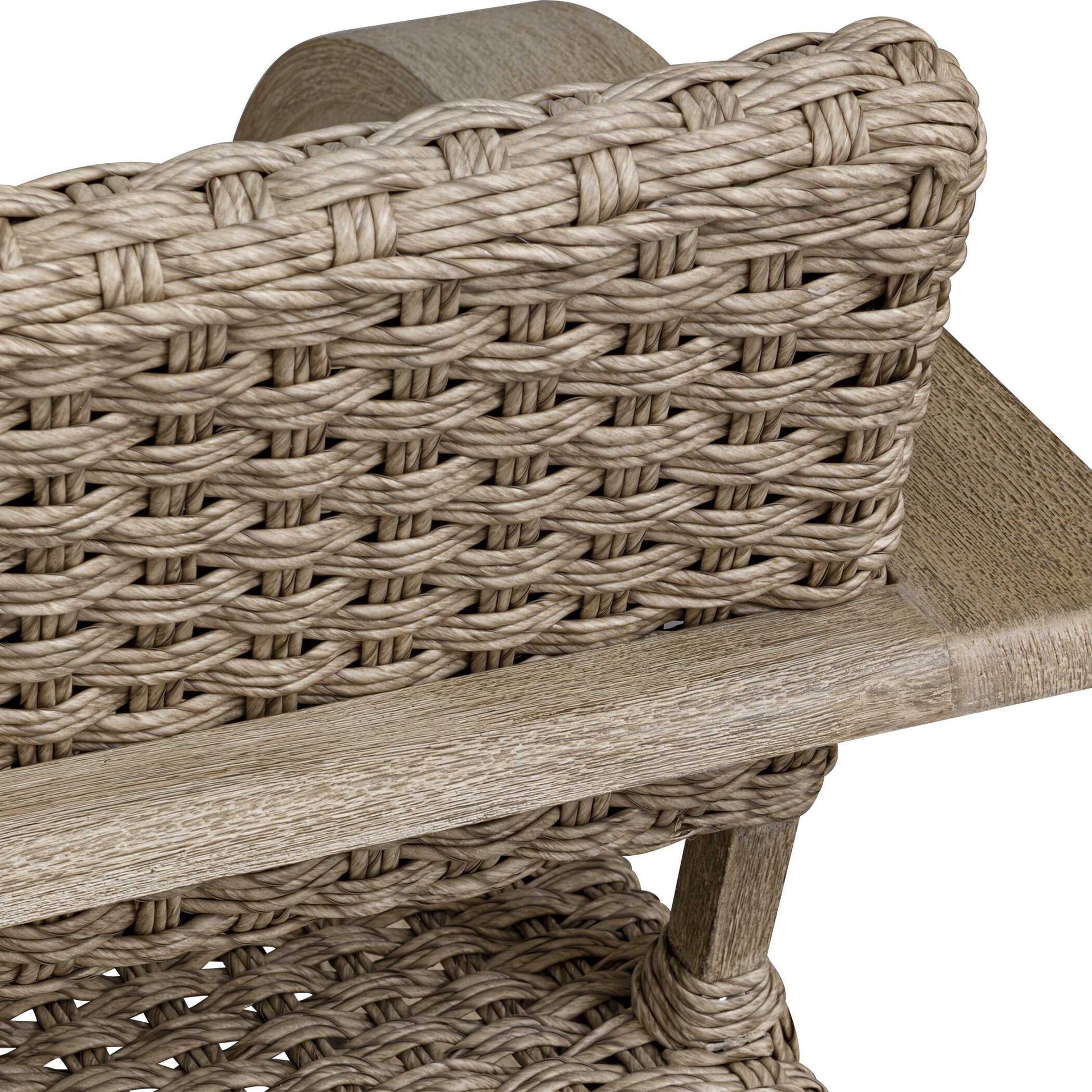 Uttermost Rehema Outdoor Wicker Lounge Chair