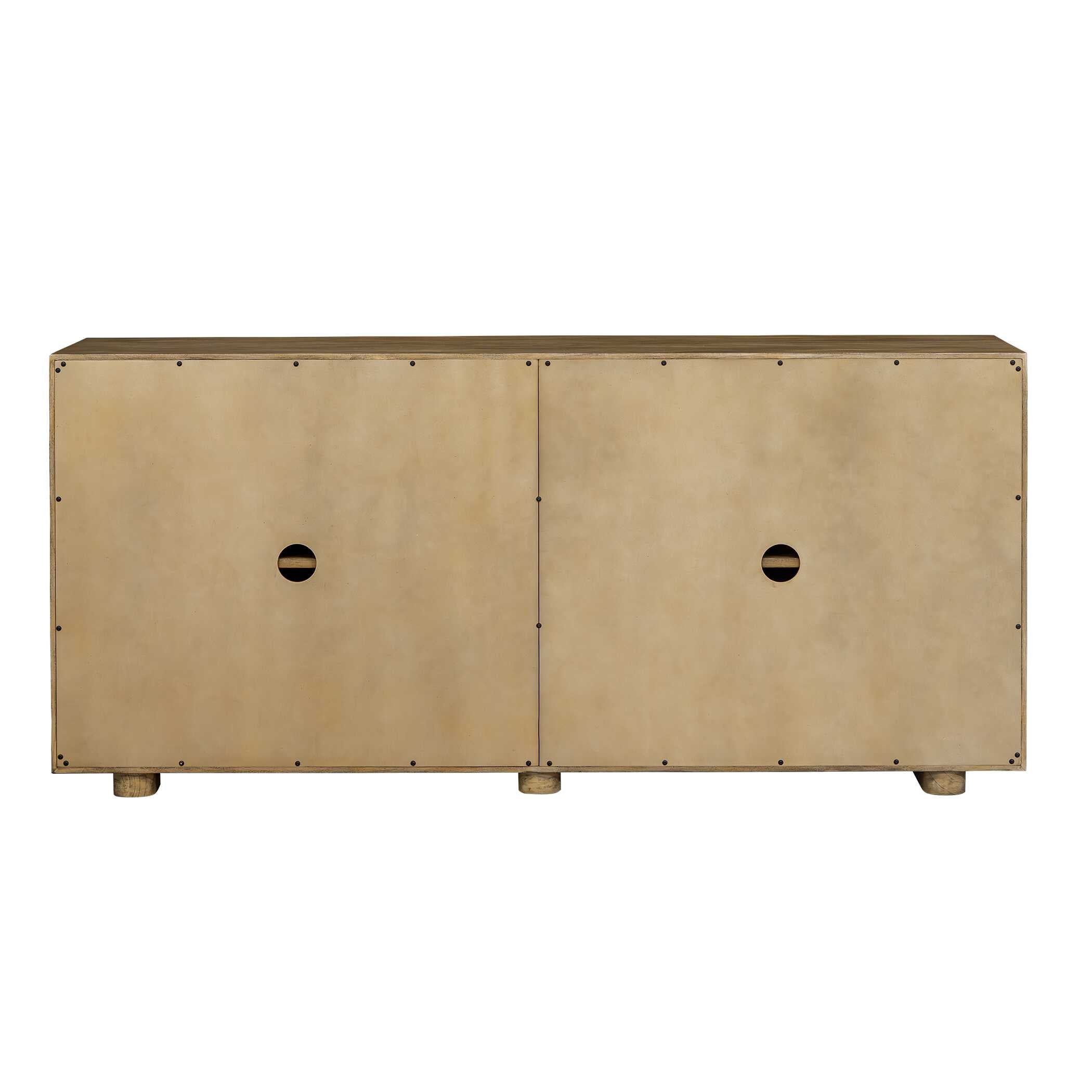 Uttermost Stevenson Natural Wood 4 Door Cabinet