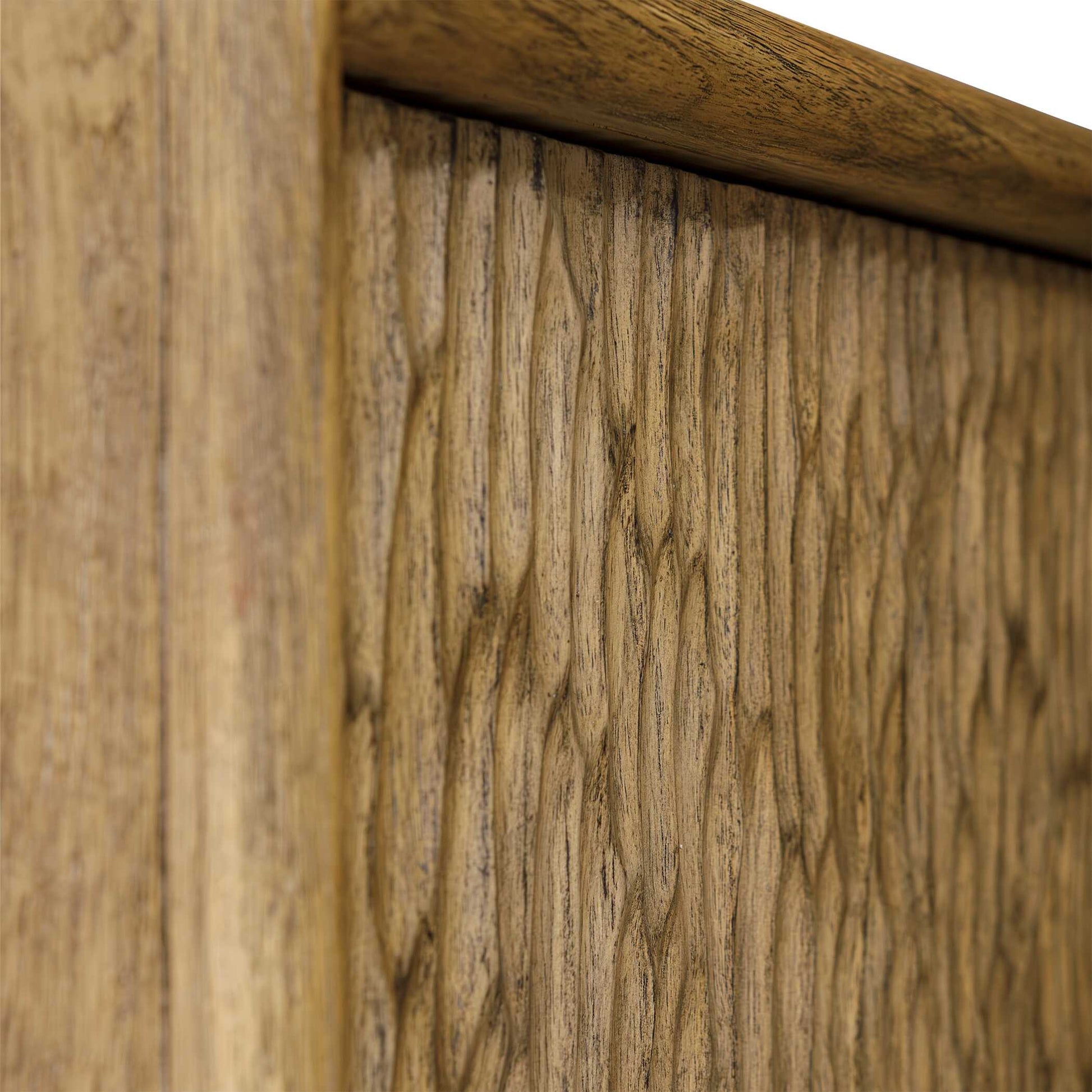 Uttermost Stevenson Natural Wood 4 Door Cabinet