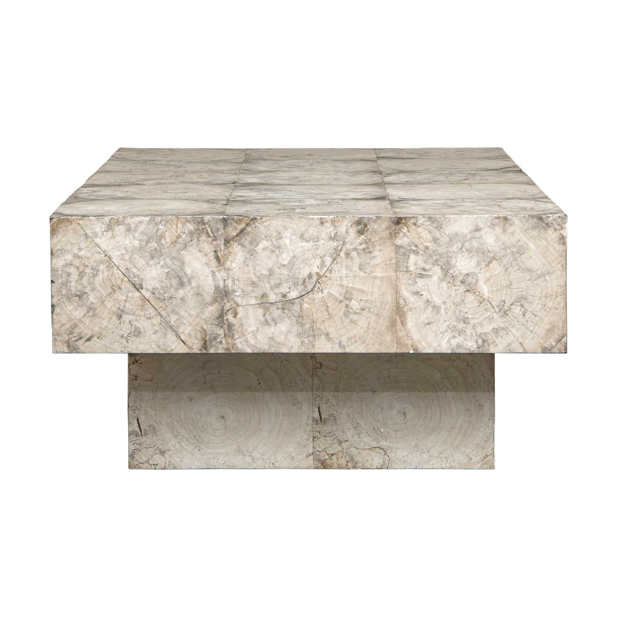 Uttermost Kotoa Bleached White Coffee Table