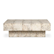 Uttermost Kotoa Bleached White Coffee Table