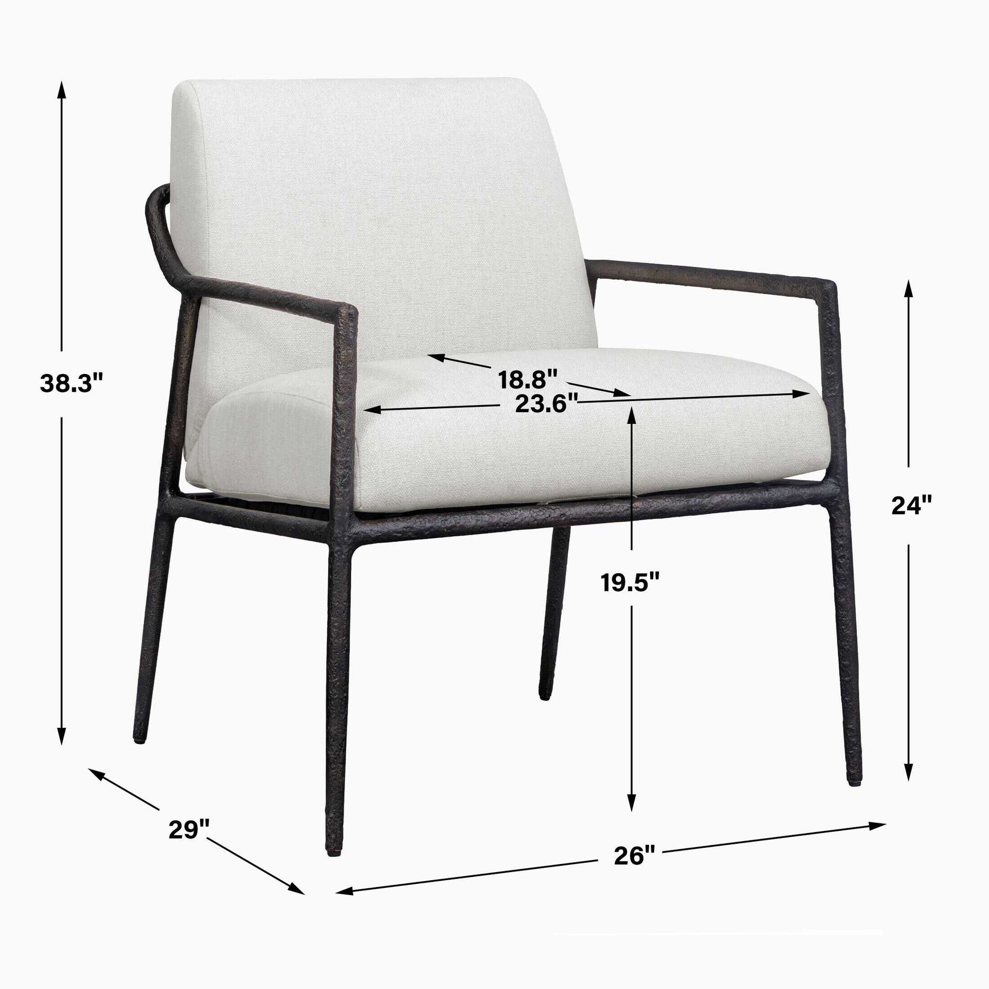 Uttermost Thayer Outdoor Upholstered Lounge Chair