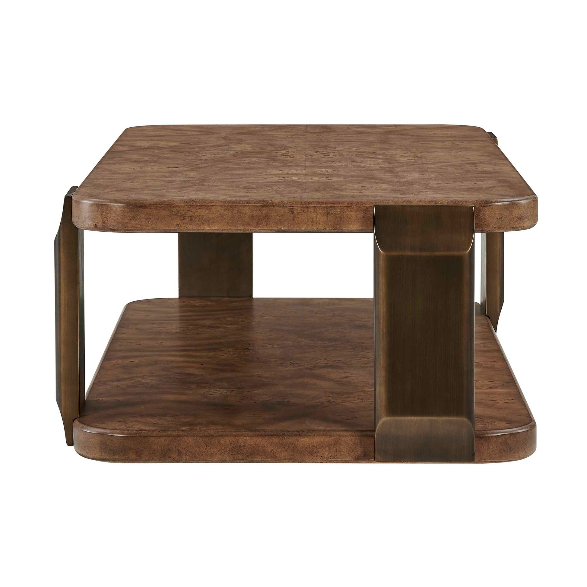 Uttermost Vance Mappa Burl Coffee Table