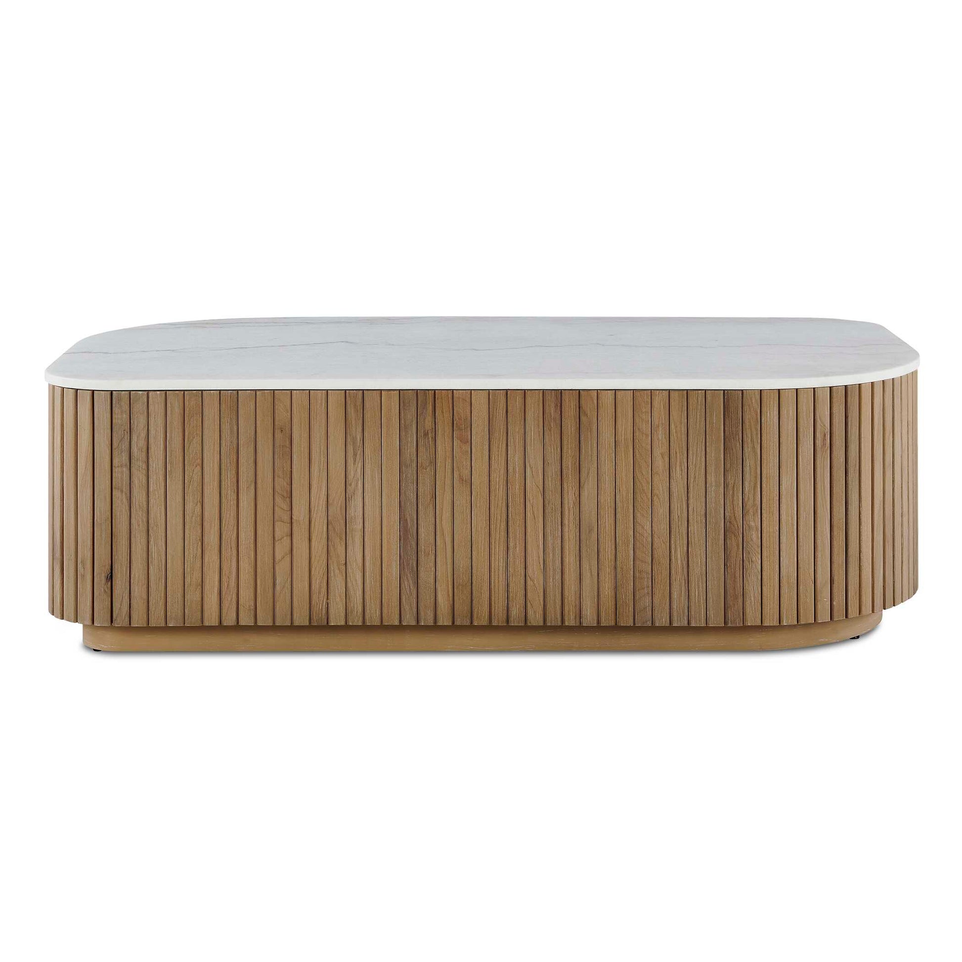 Uttermost Arik Marble Top Coffee Table