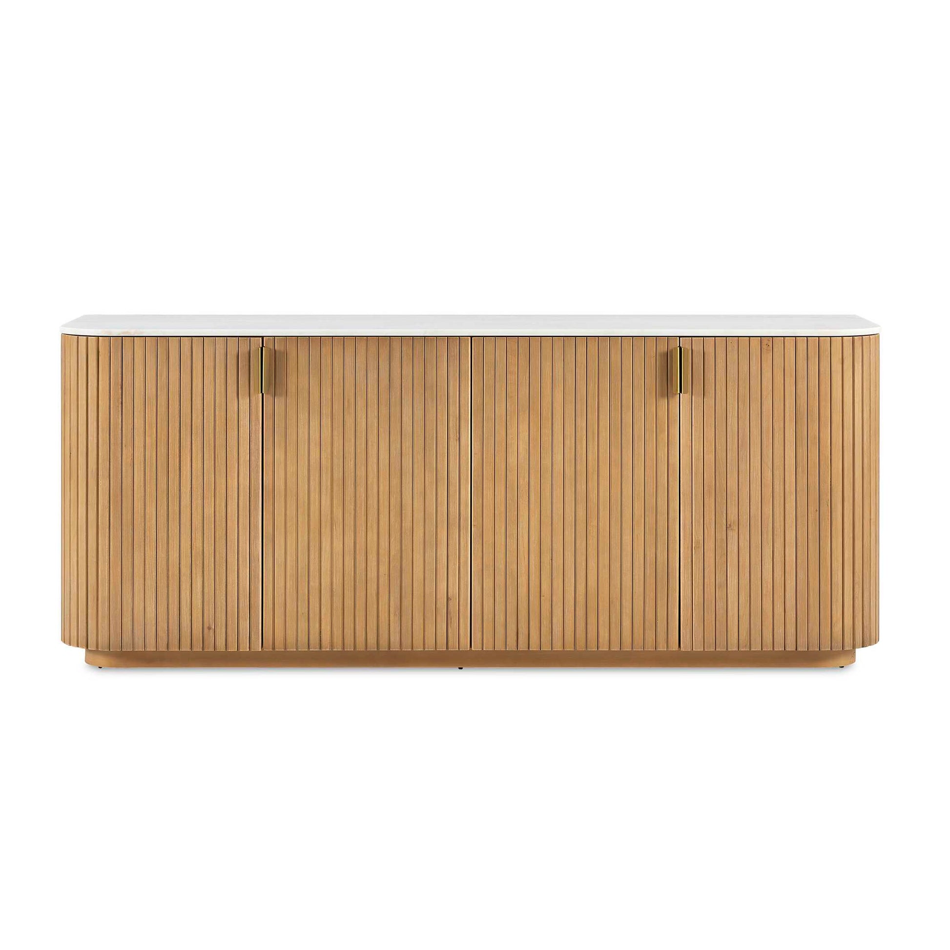 Uttermost Arik 4 Door Walnut Cabinet