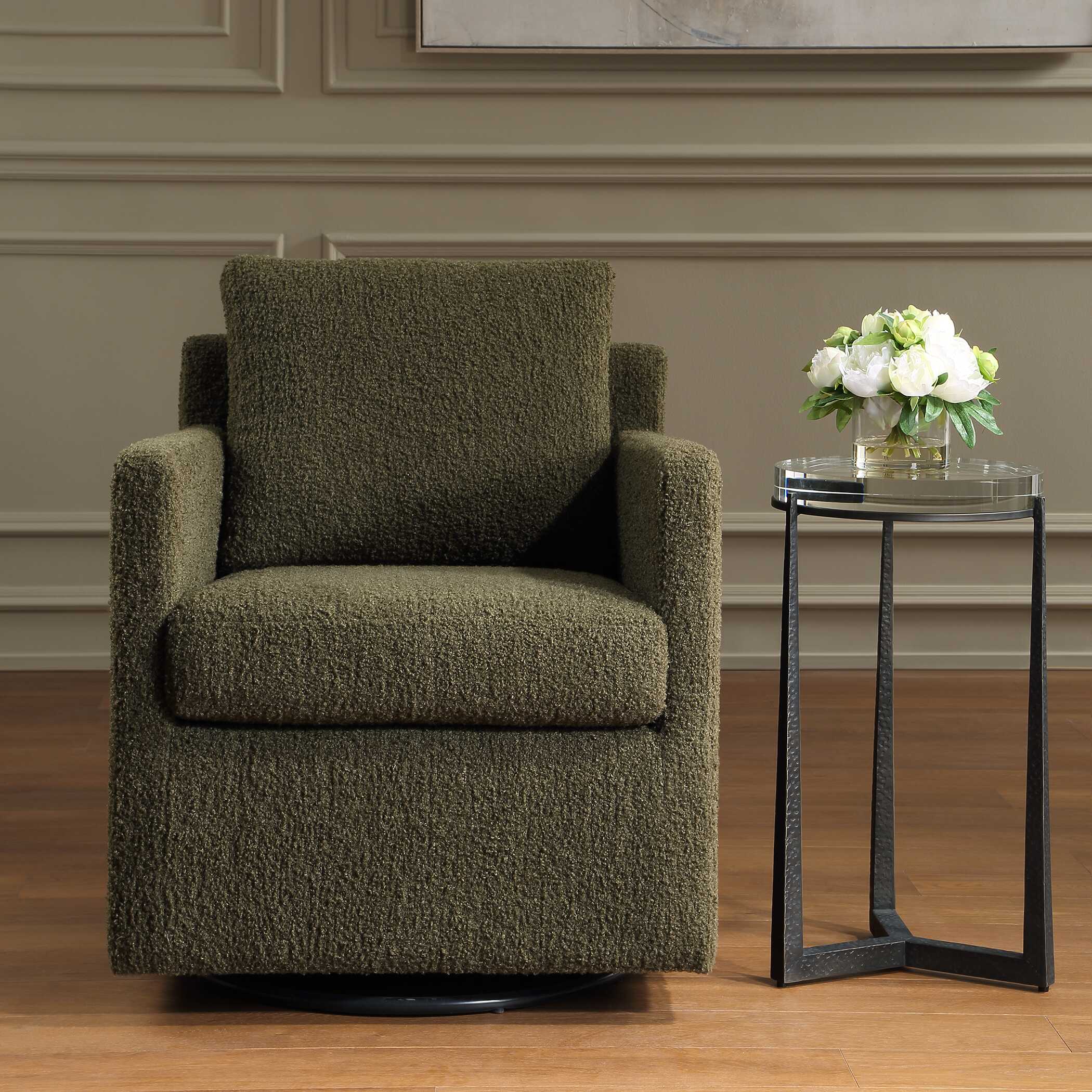 Uttermost Tisdell Kale Swivel/Glider