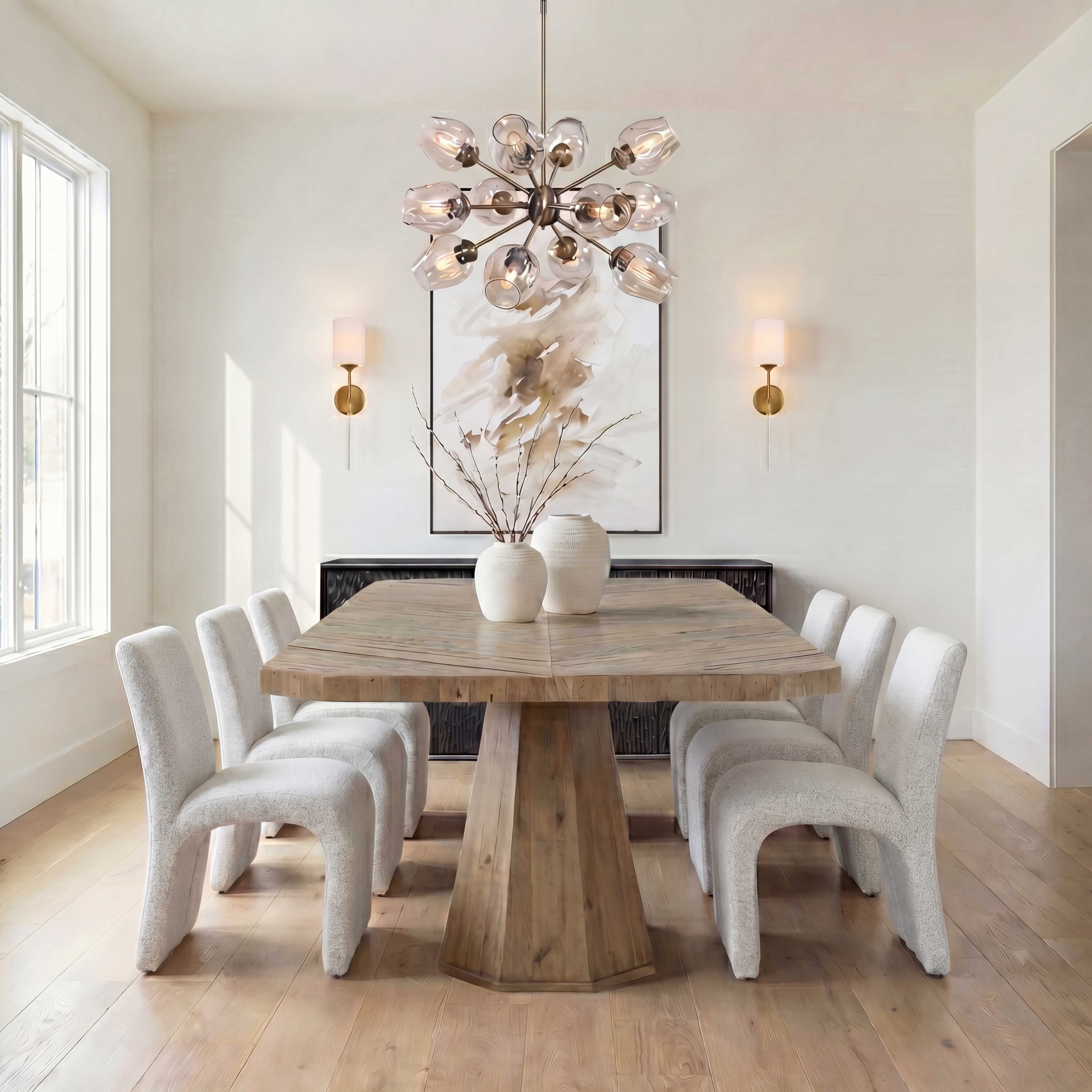 Uttermost Valentin Off-White Dining Chair