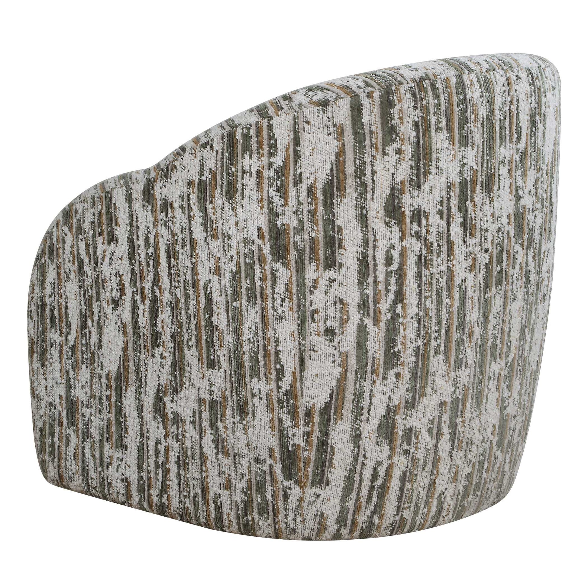 Uttermost Mari Boucle Swivel Chair