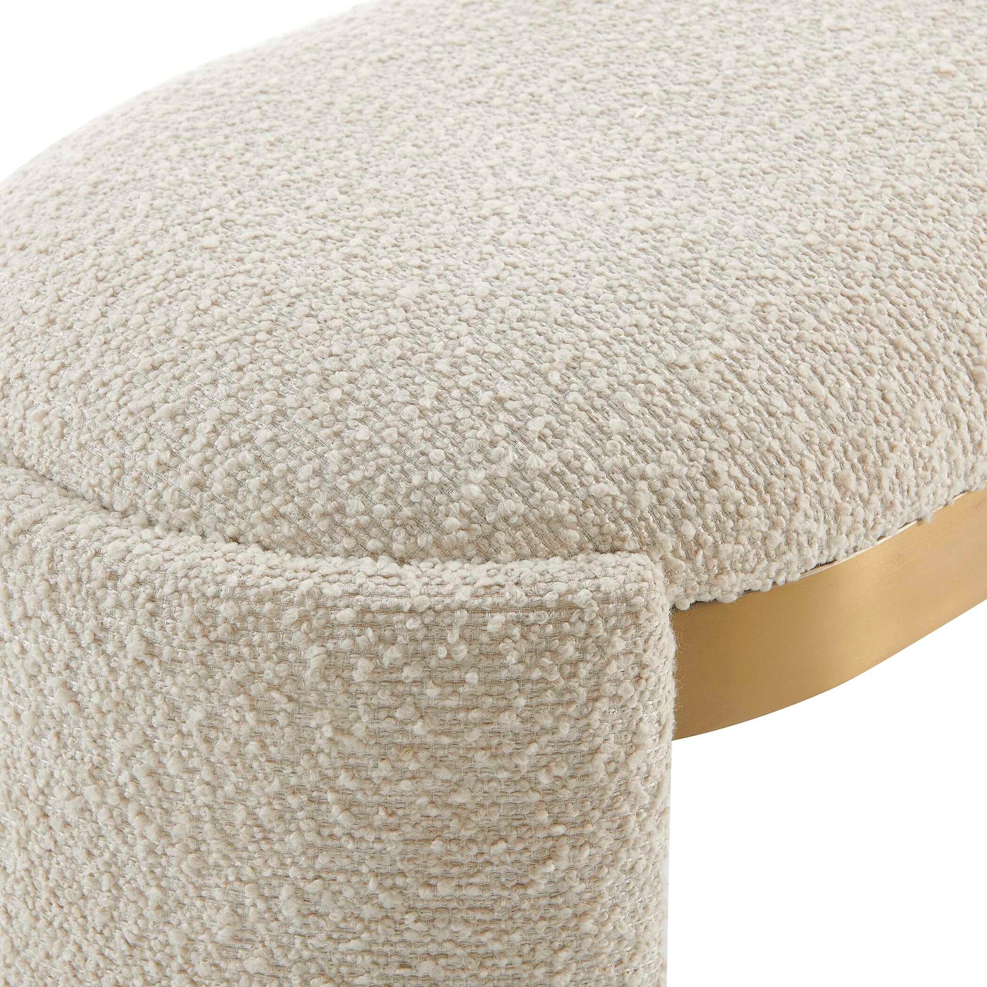 Uttermost Serena Bone White Bench