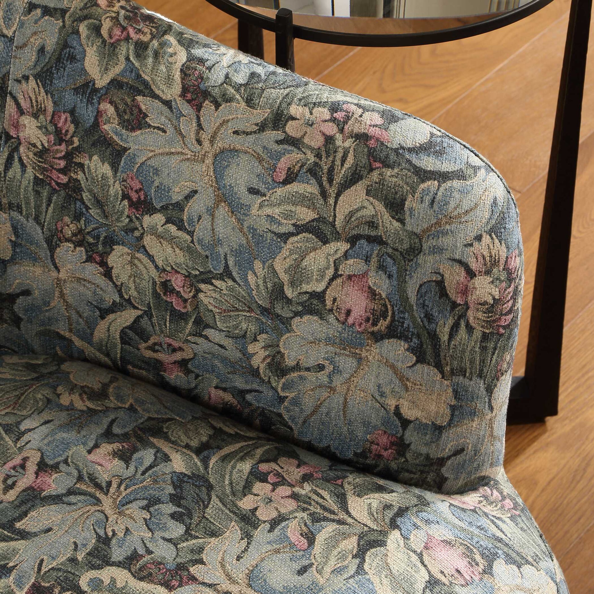 Uttermost Ansel Tapestry Swivel Chair