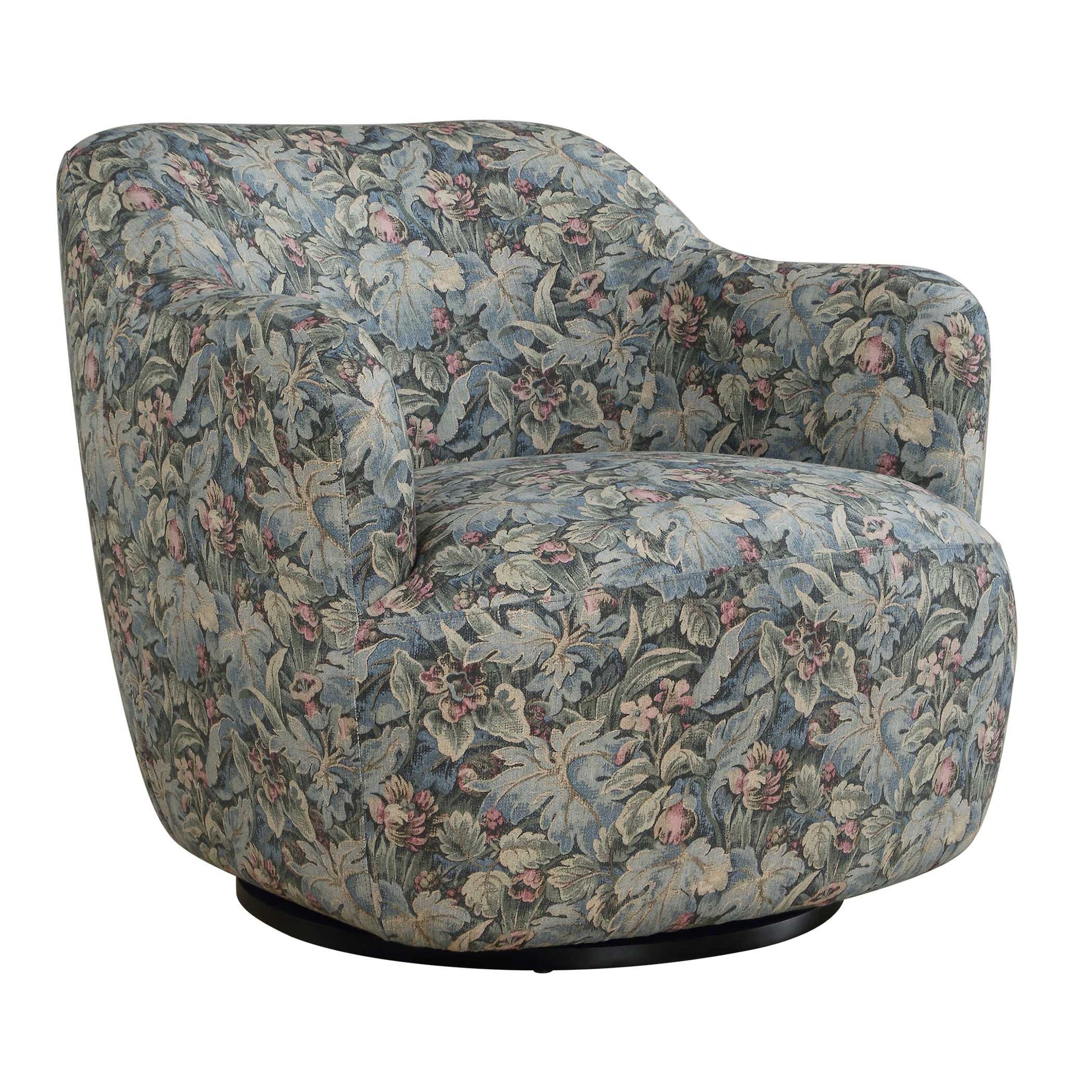 Uttermost Ansel Tapestry Swivel Chair