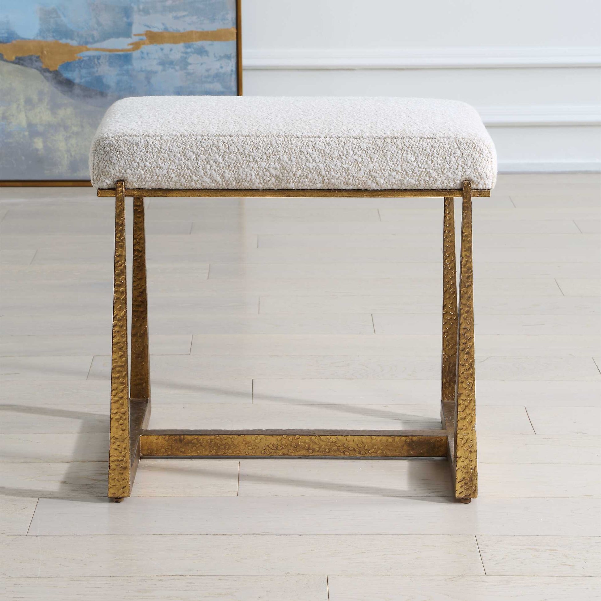 Uttermost Midas Gold Small Bench