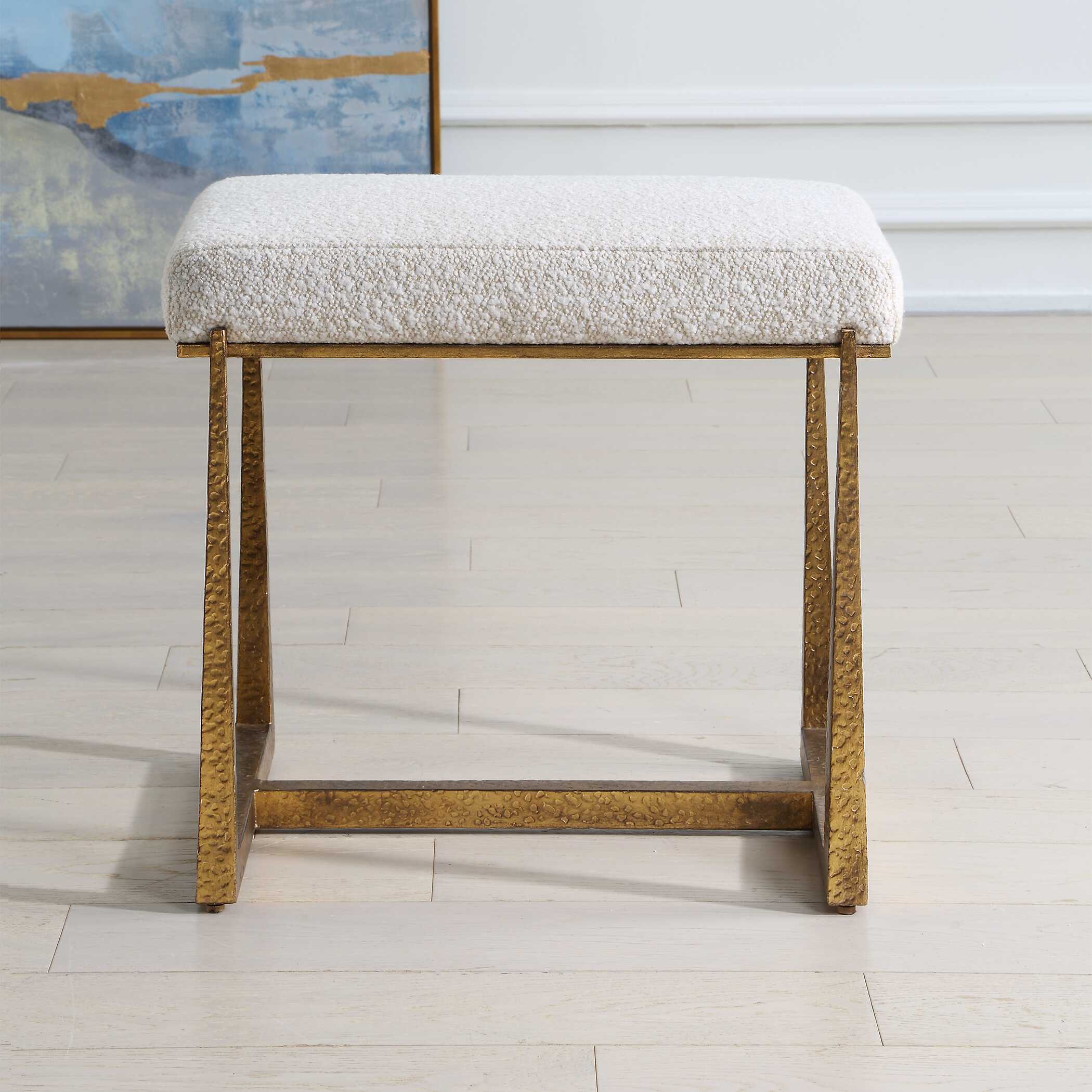 Uttermost Midas Gold Small Bench