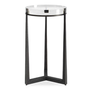 Uttermost Midas Dark Bronze Round Accent Table