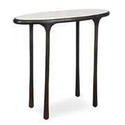 Uttermost Ata Dark Bronze Accent Table