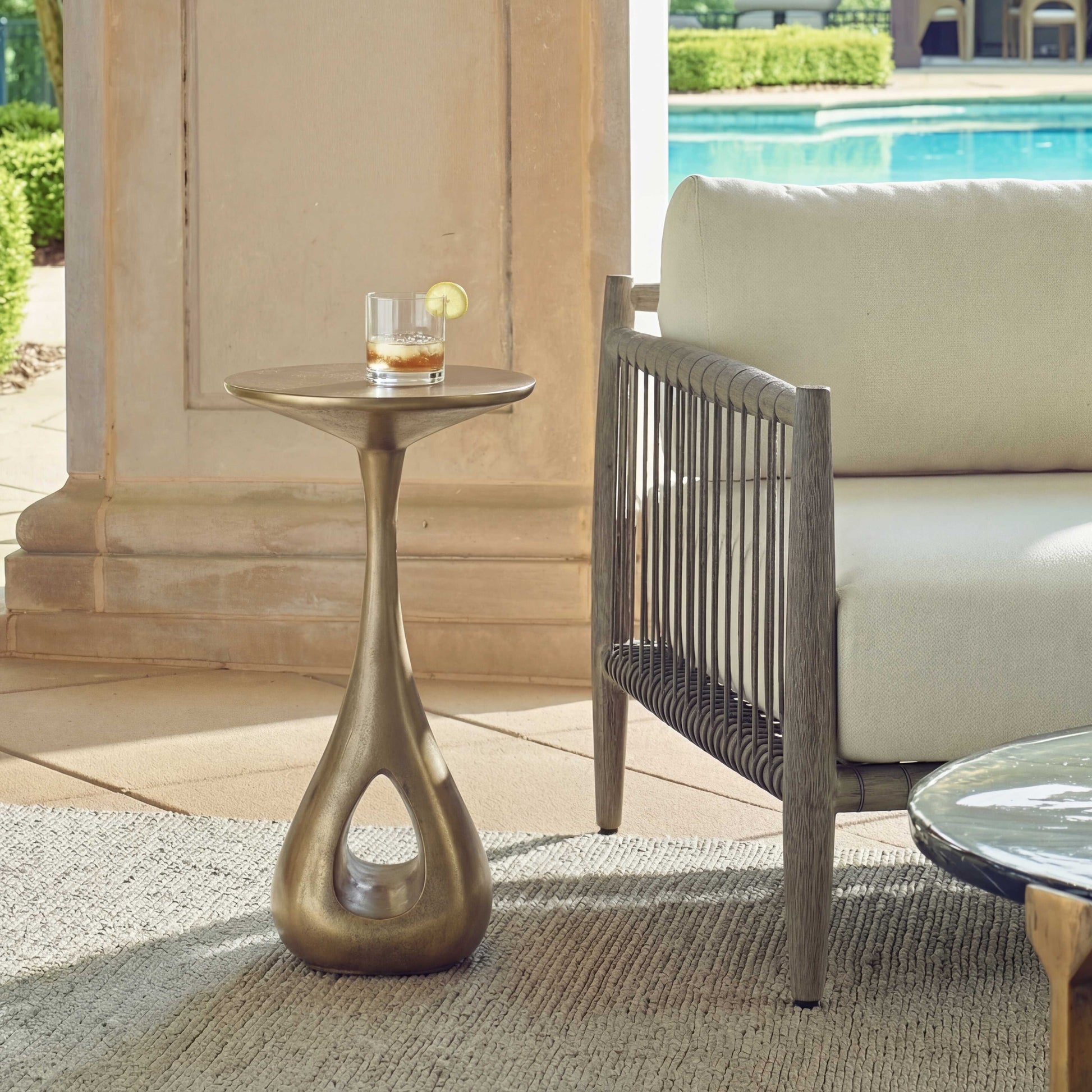 Uttermost Tolstoy Indoor-Outdoor Accent Table