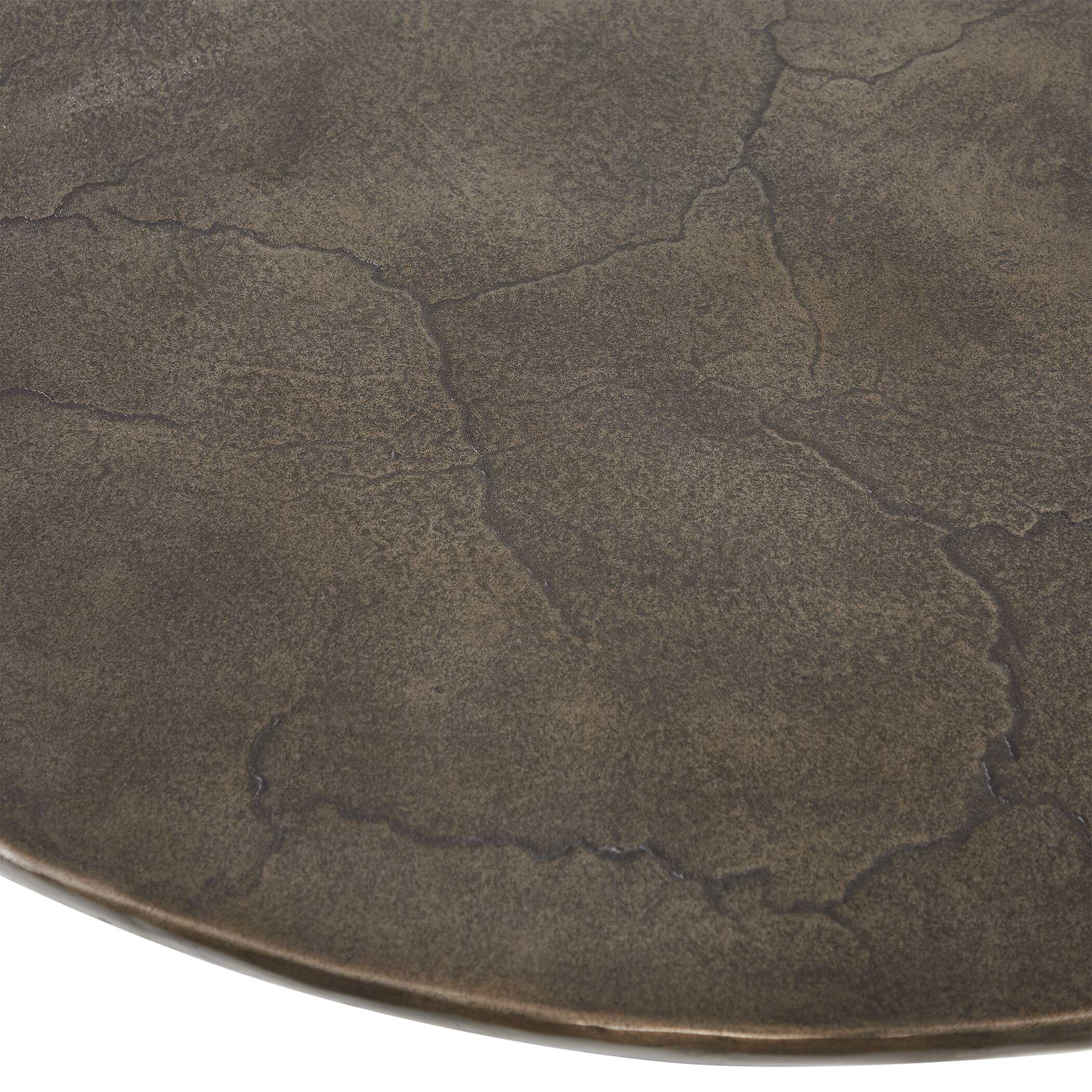 Uttermost Madrone Indoor-Outdoor Bronze Bistro Table