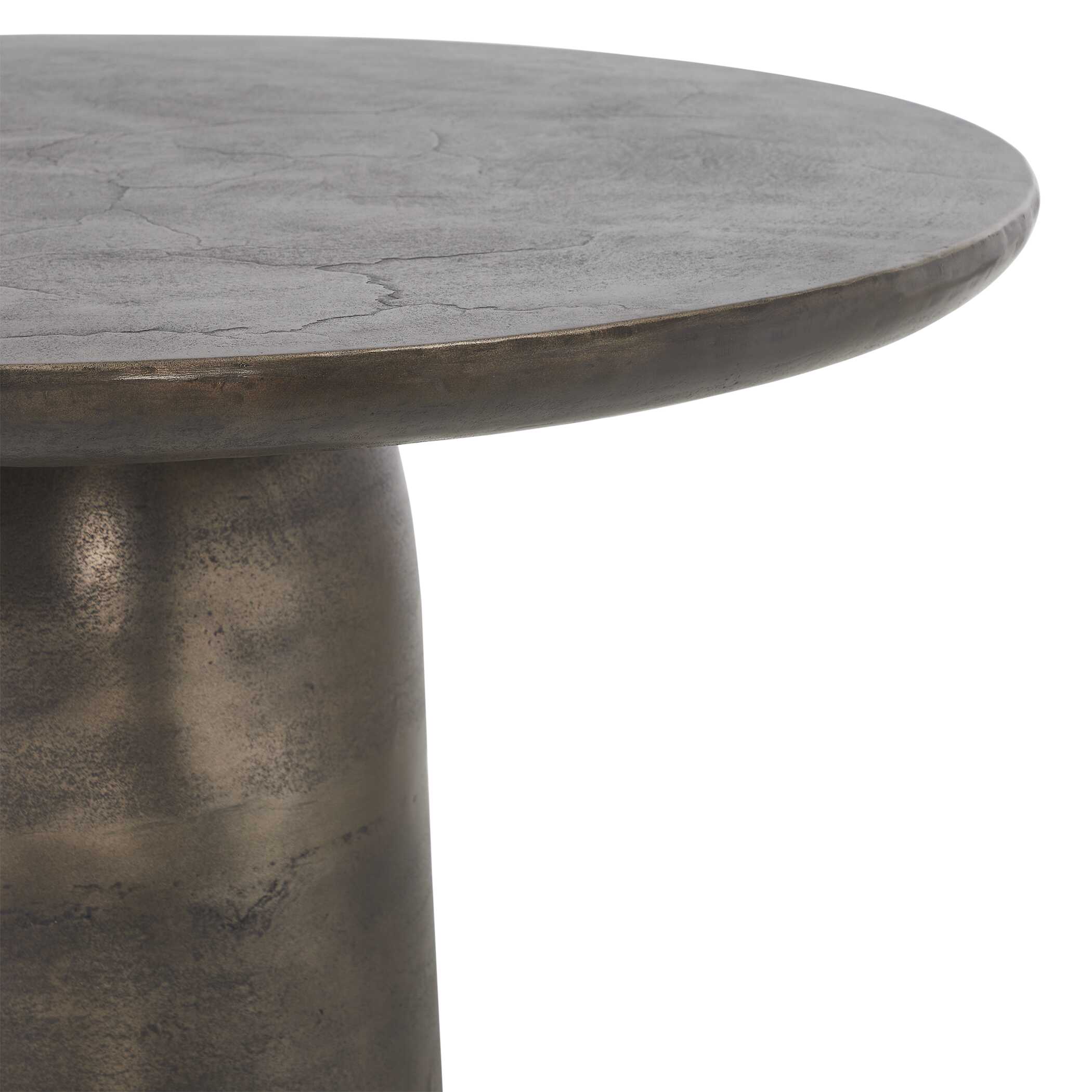Uttermost Madrone Indoor-Outdoor Bronze Bistro Table