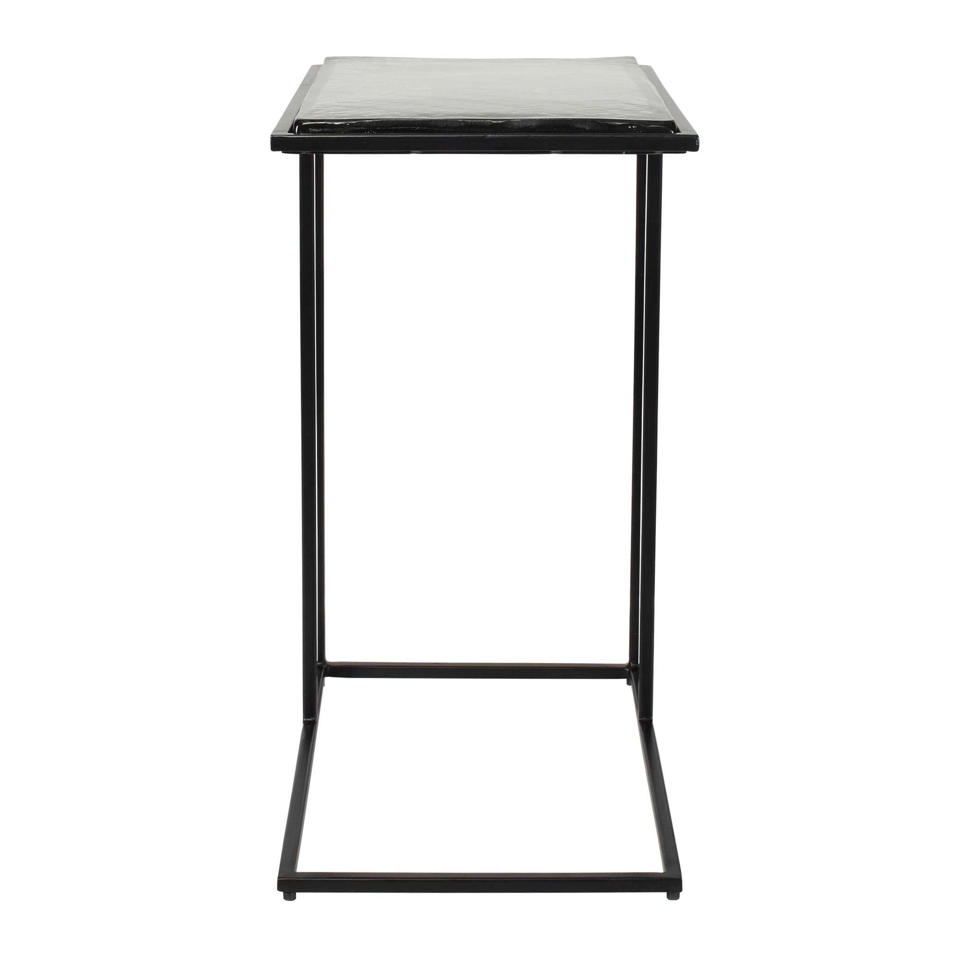 Uttermost Mateo Glass Top Accent Table