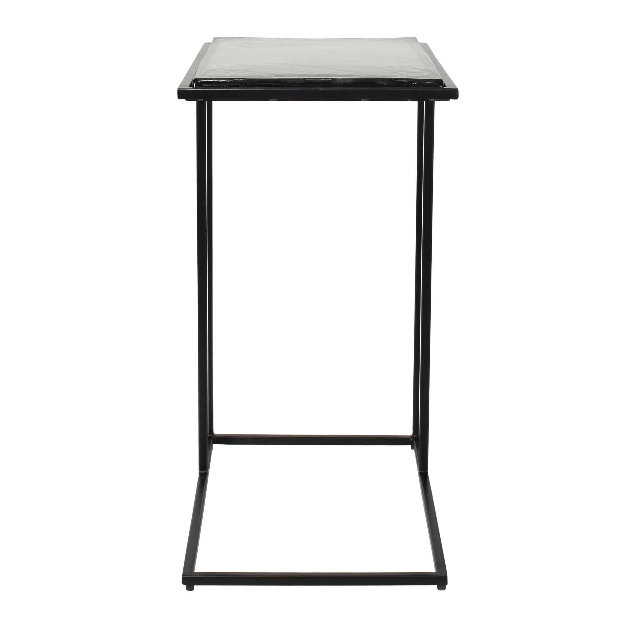 Uttermost Mateo Glass Top Accent Table