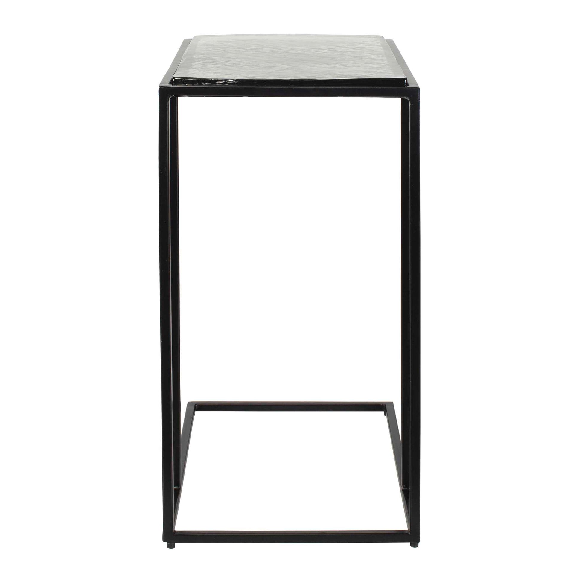 Uttermost Mateo Glass Top Accent Table