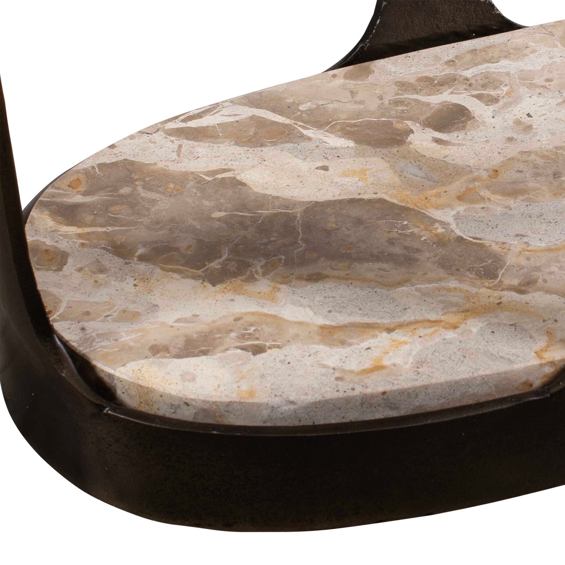 Uttermost Coronado Dark Bronze Accent Table