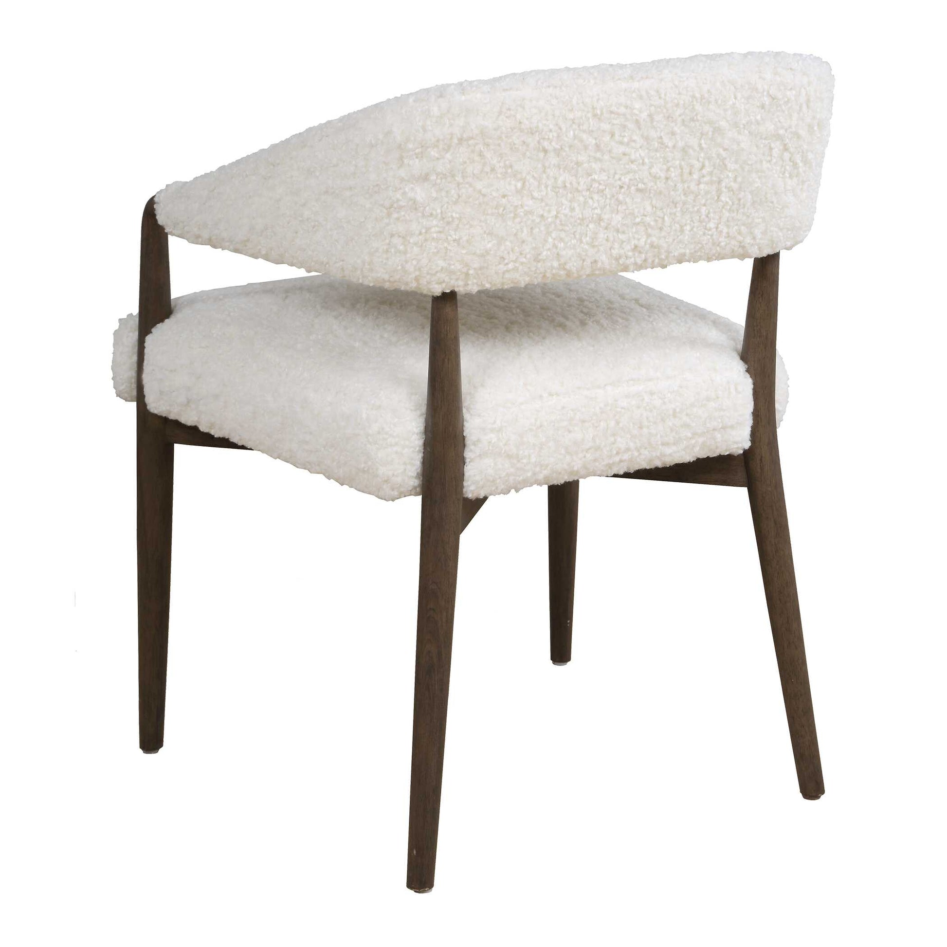 Uttermost Austell Shearling Dining Chair