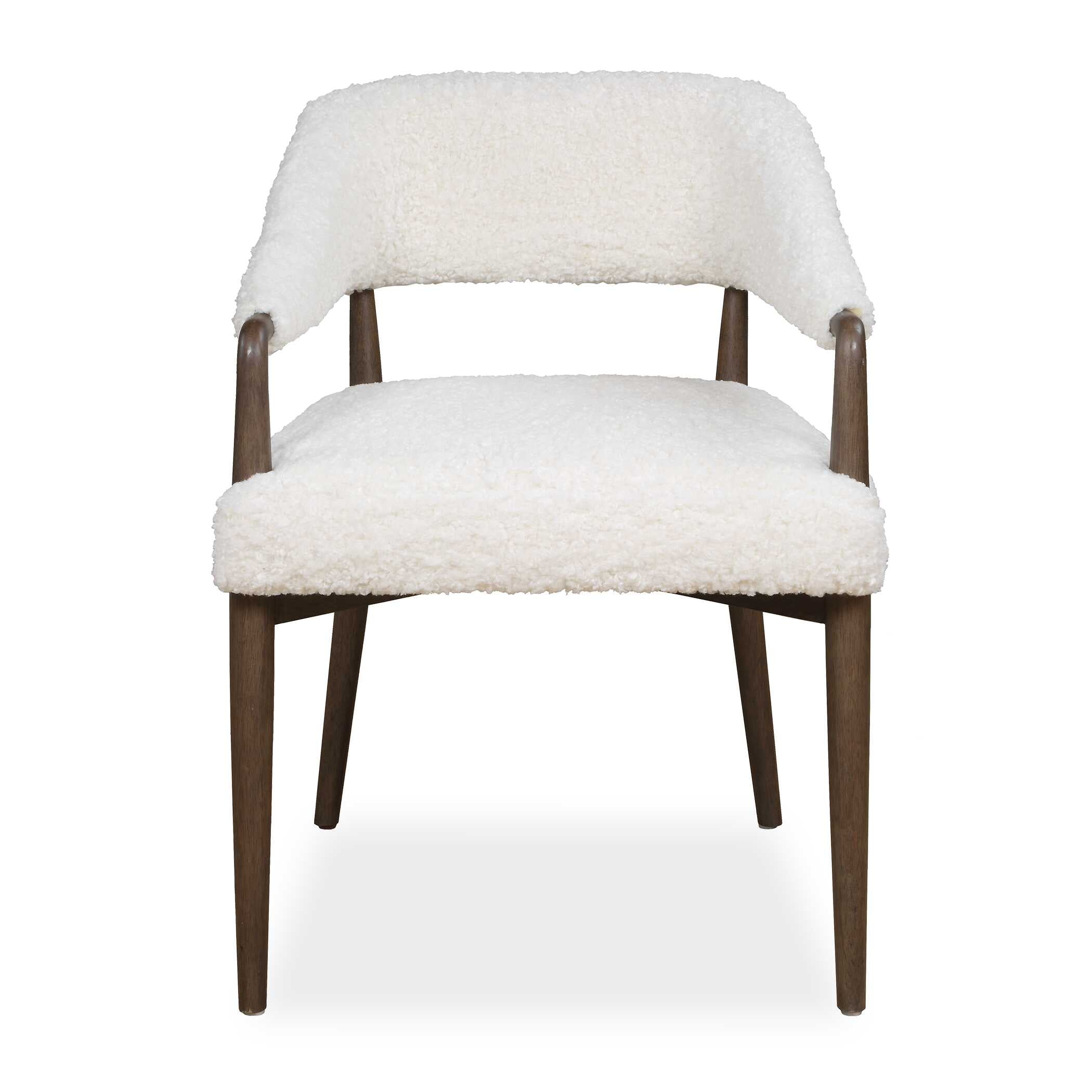 Uttermost Austell Shearling Dining Chair