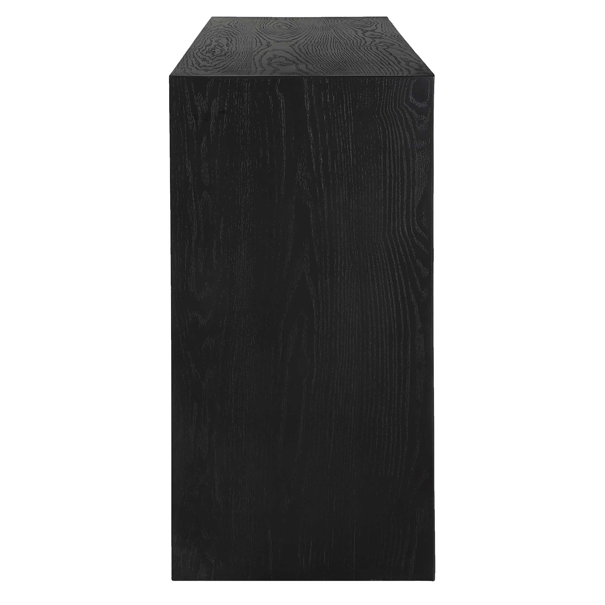 Uttermost Williams Black 4 Door Cabinet