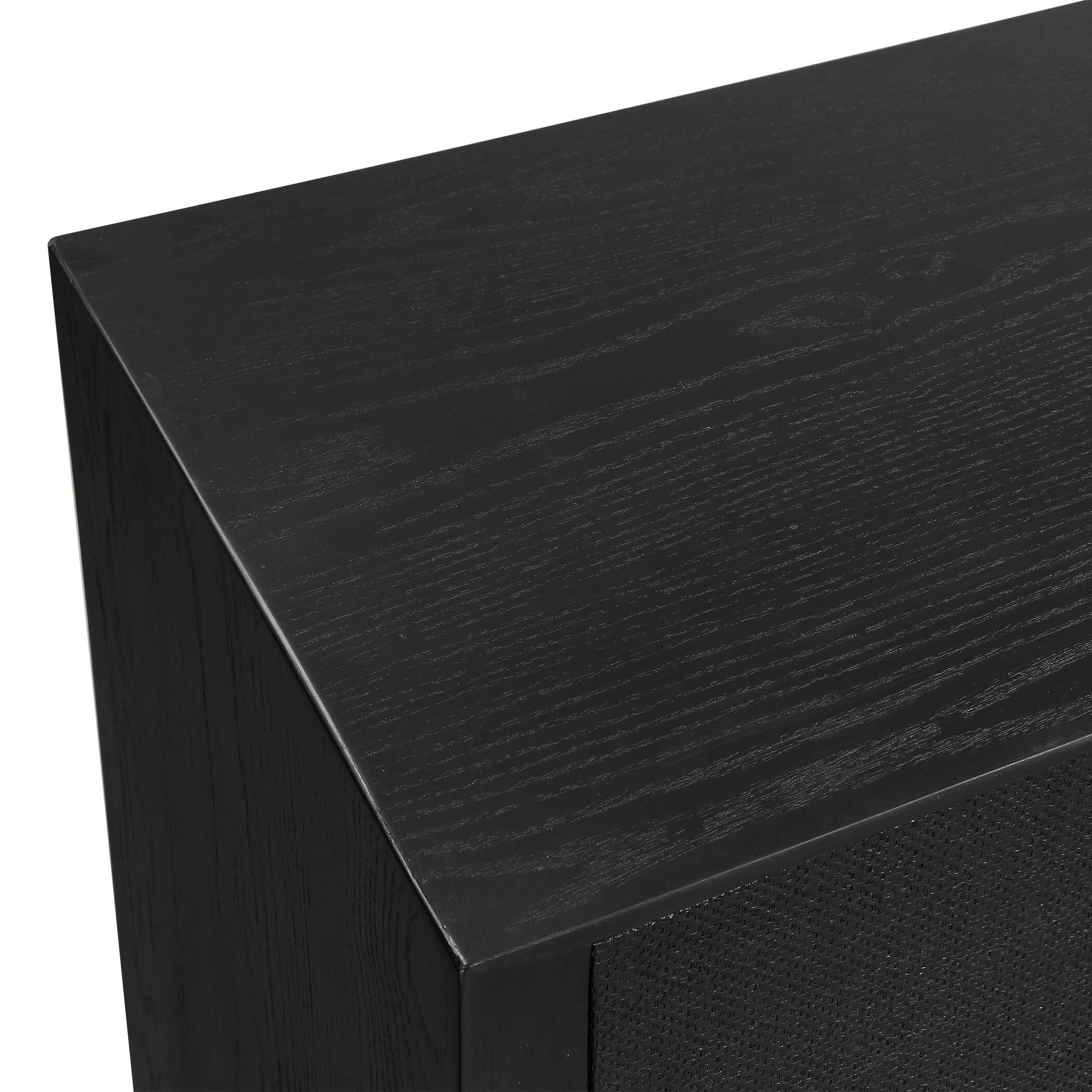 Uttermost Williams Black 4 Door Cabinet