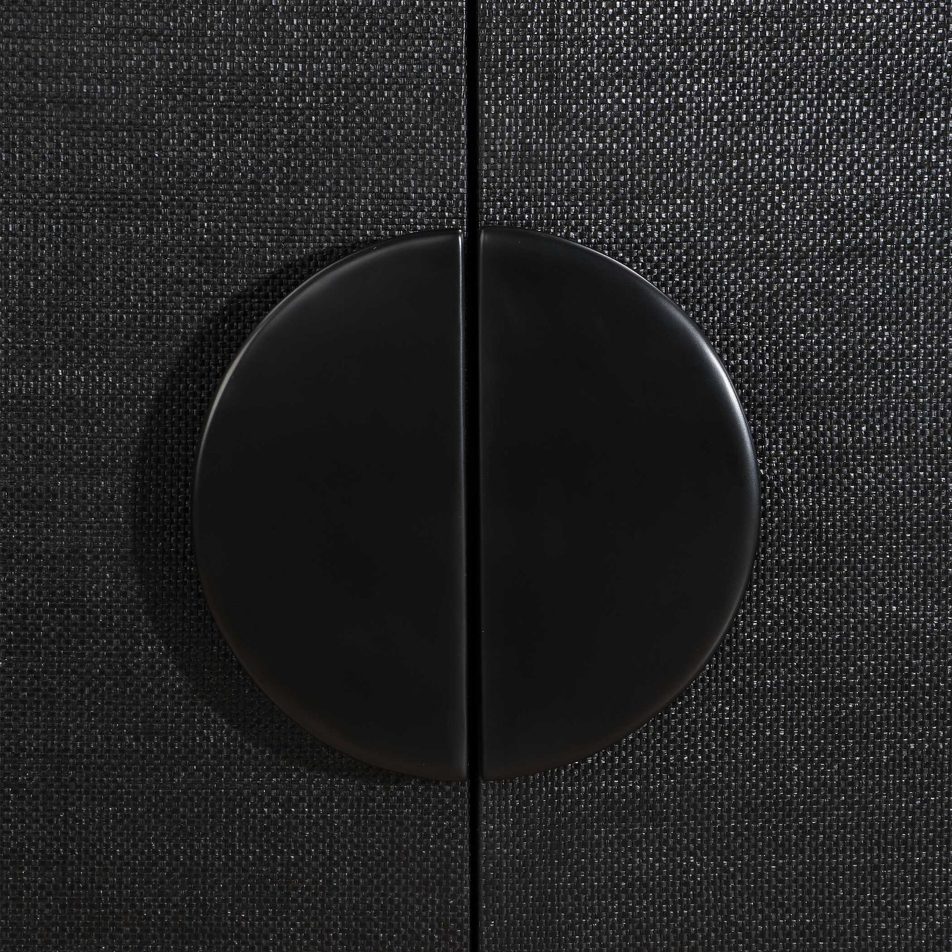 Uttermost Williams Black 4 Door Cabinet