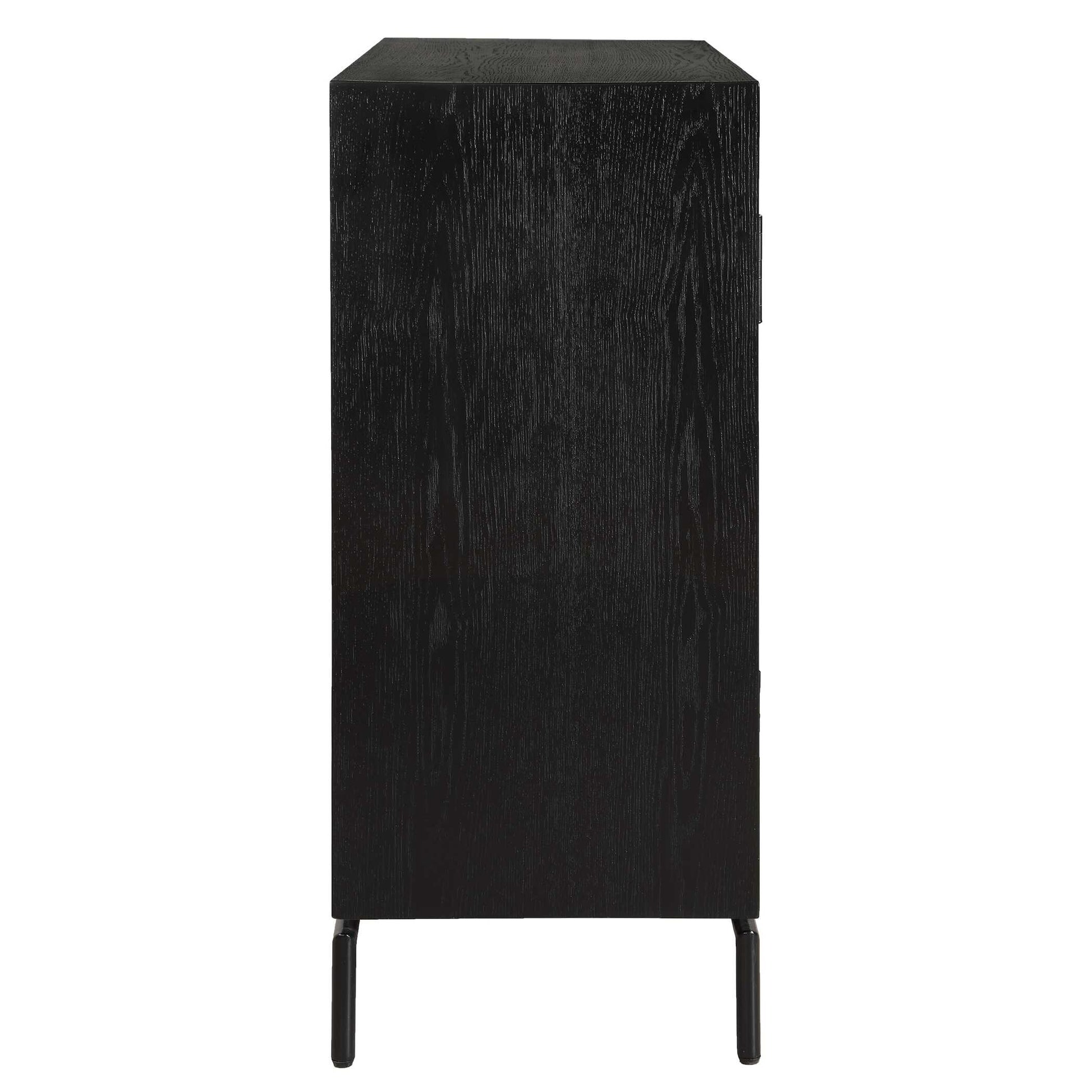 Uttermost Briseis Black 2 Door Cabinet