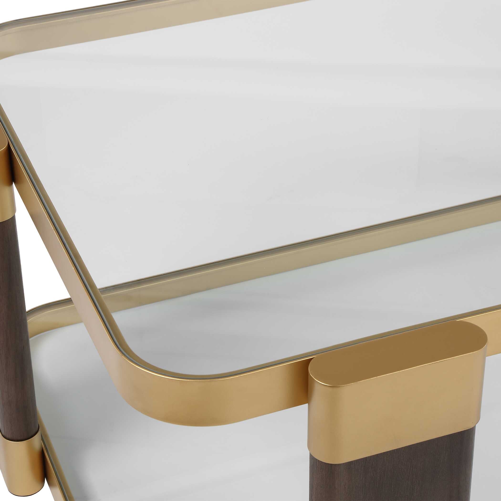 Uttermost Ryles Glass Coffee Table