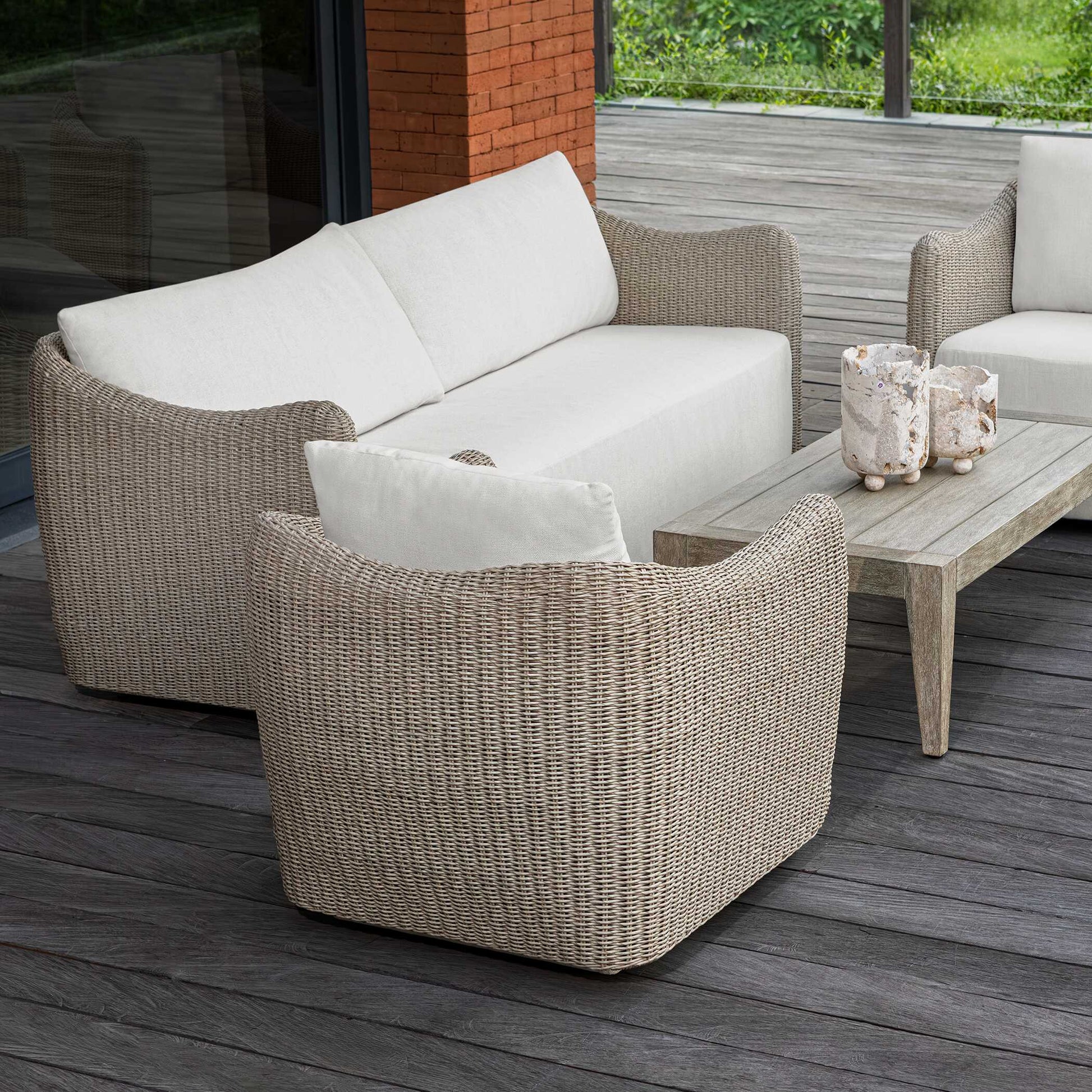 Uttermost Sunset Outdoor Swivel Lounge Chair