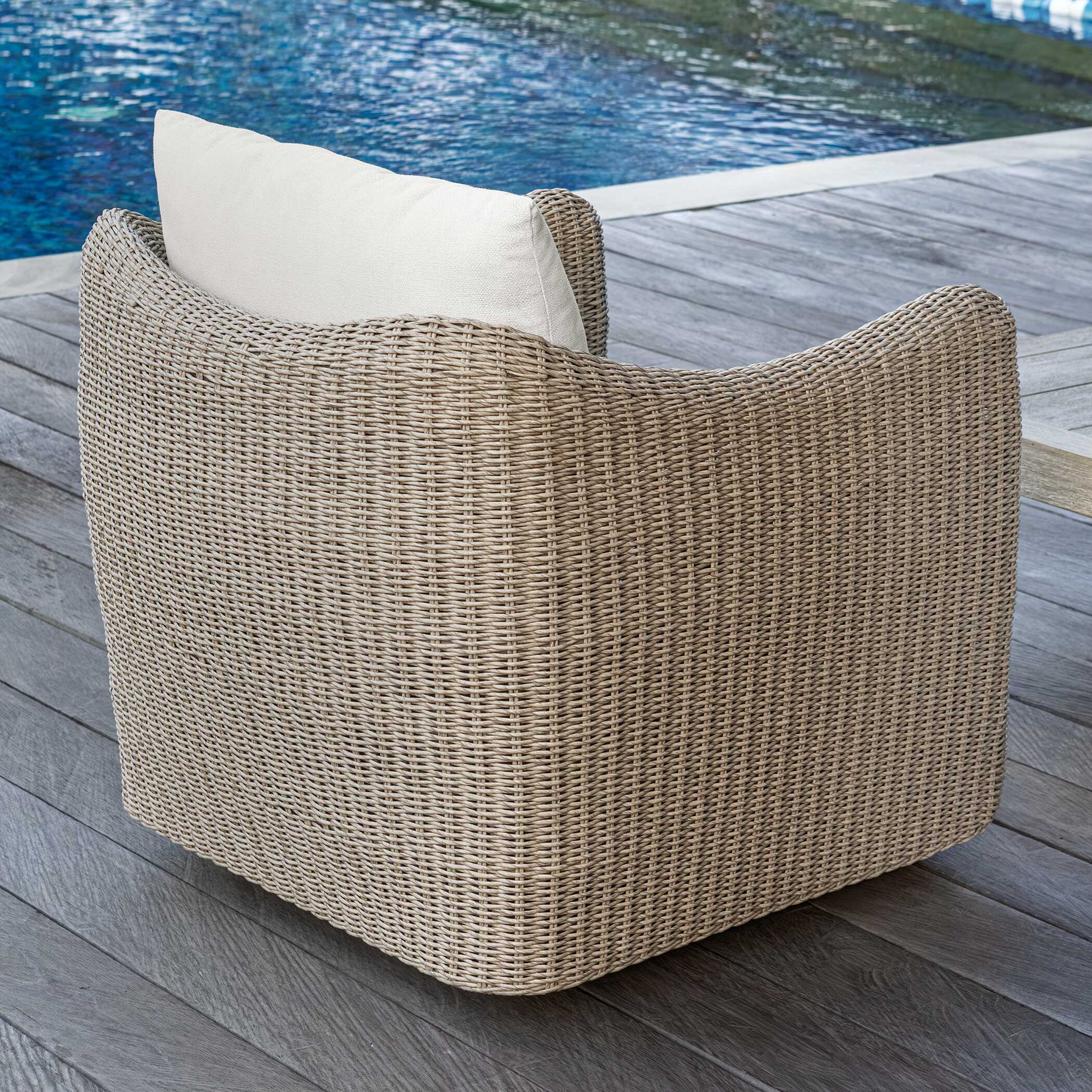 Uttermost Sunset Outdoor Swivel Lounge Chair