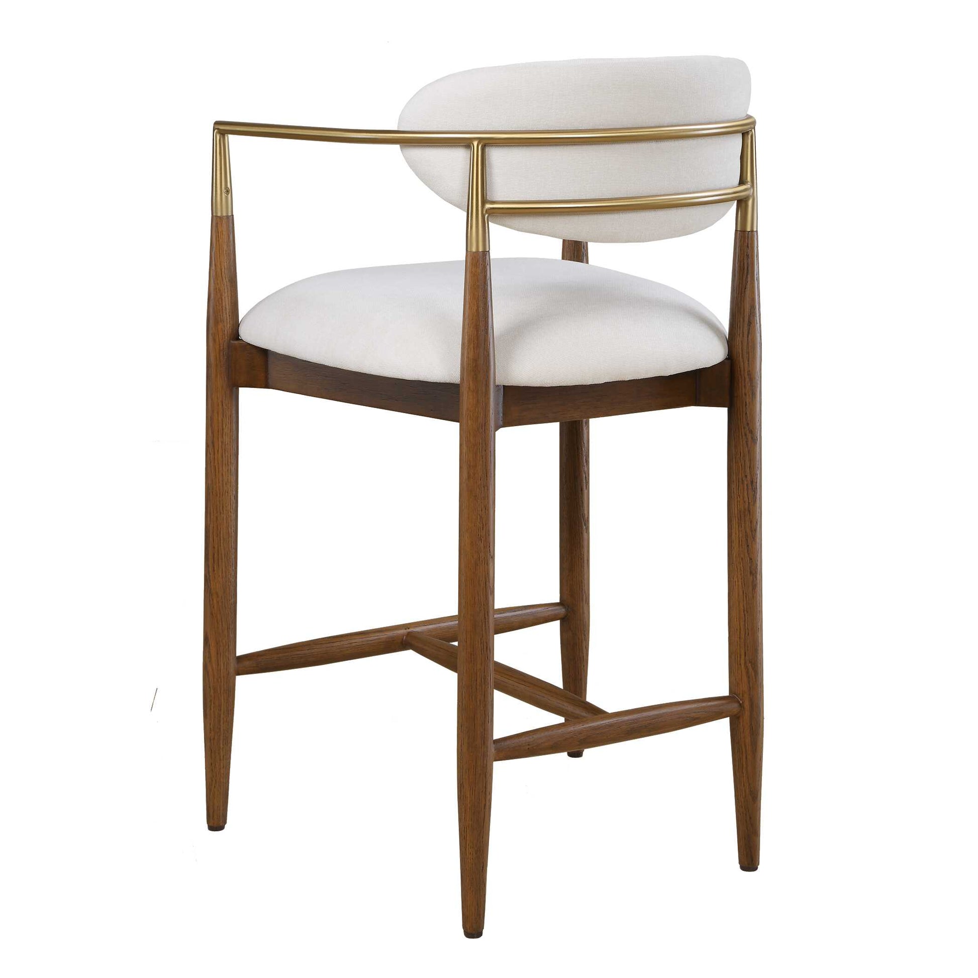 Uttermost Moxie Walnut Counter Stool