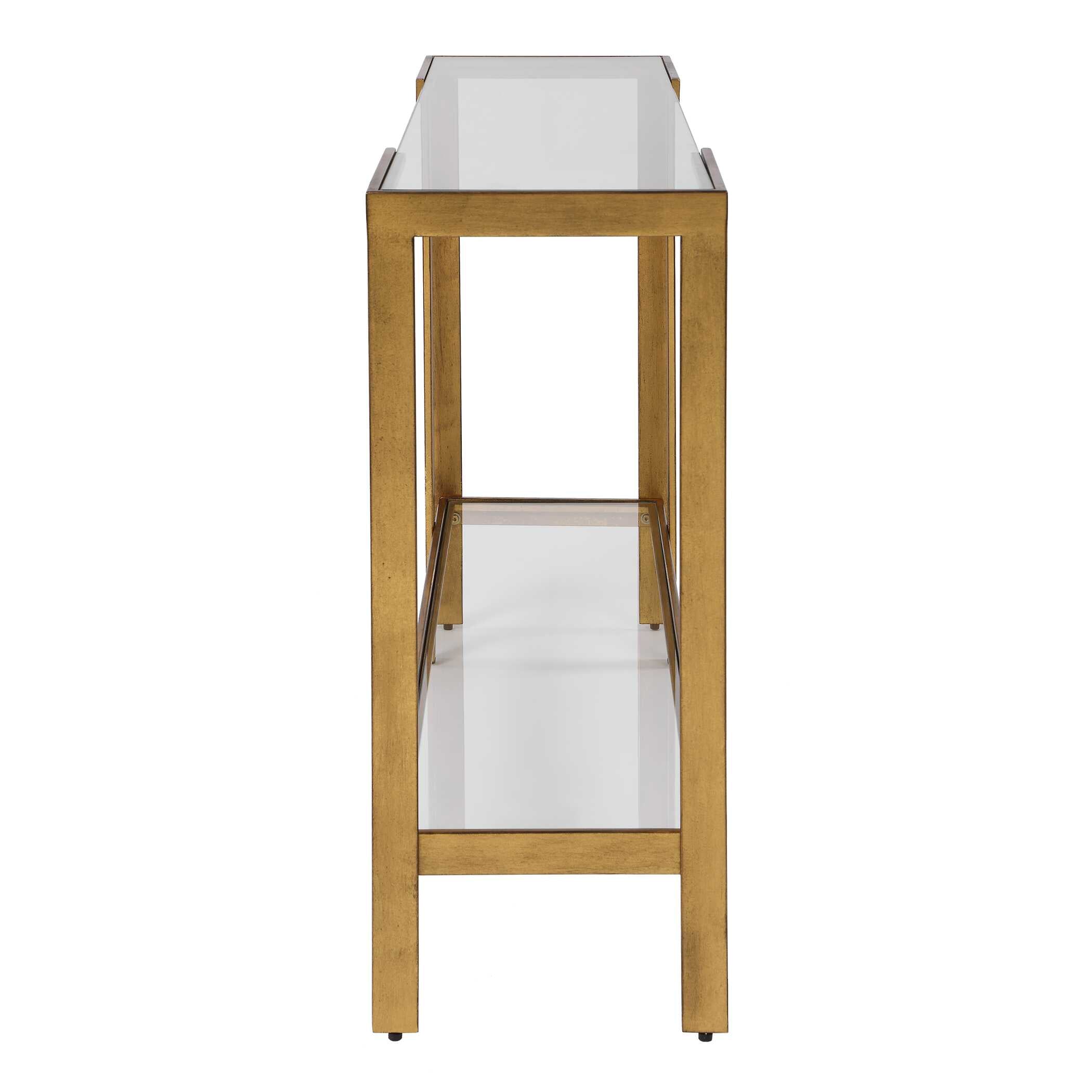 Uttermost Kendrick Glass Console Table