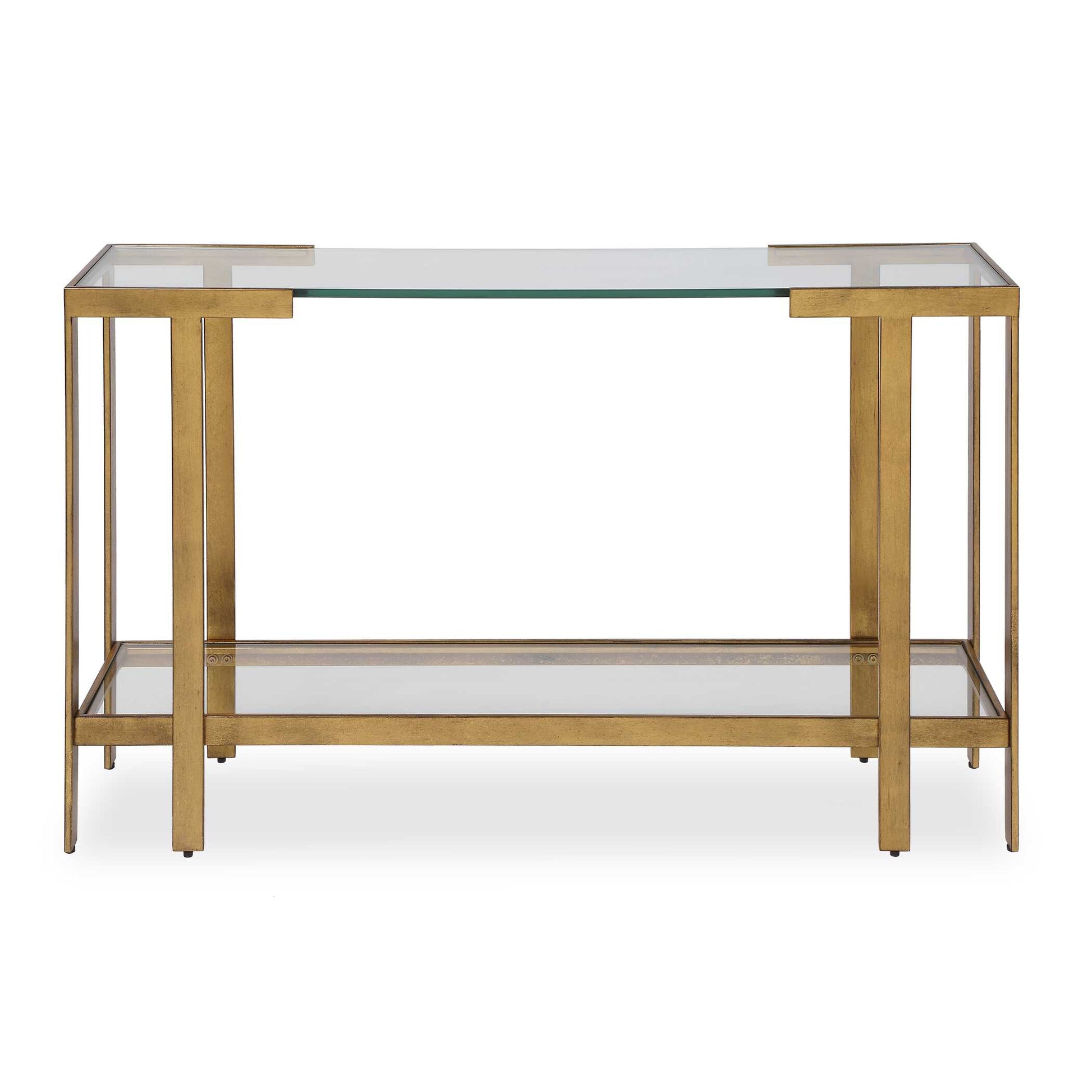 Uttermost Kendrick Glass Console Table