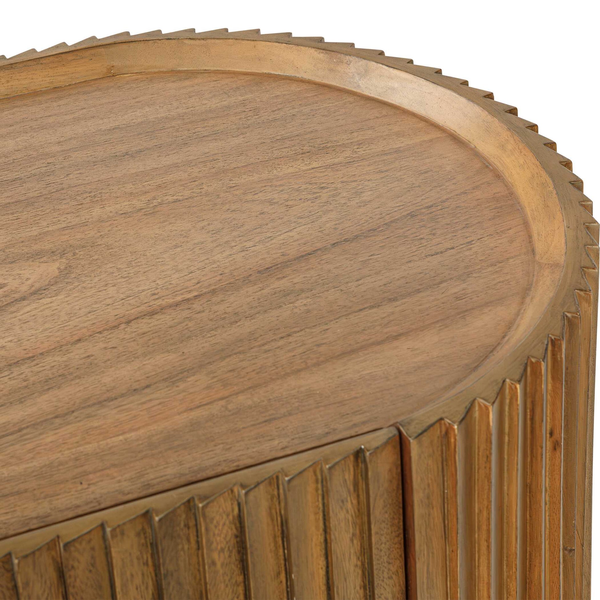 Uttermost Reese Pleated 2 Door Cabinet