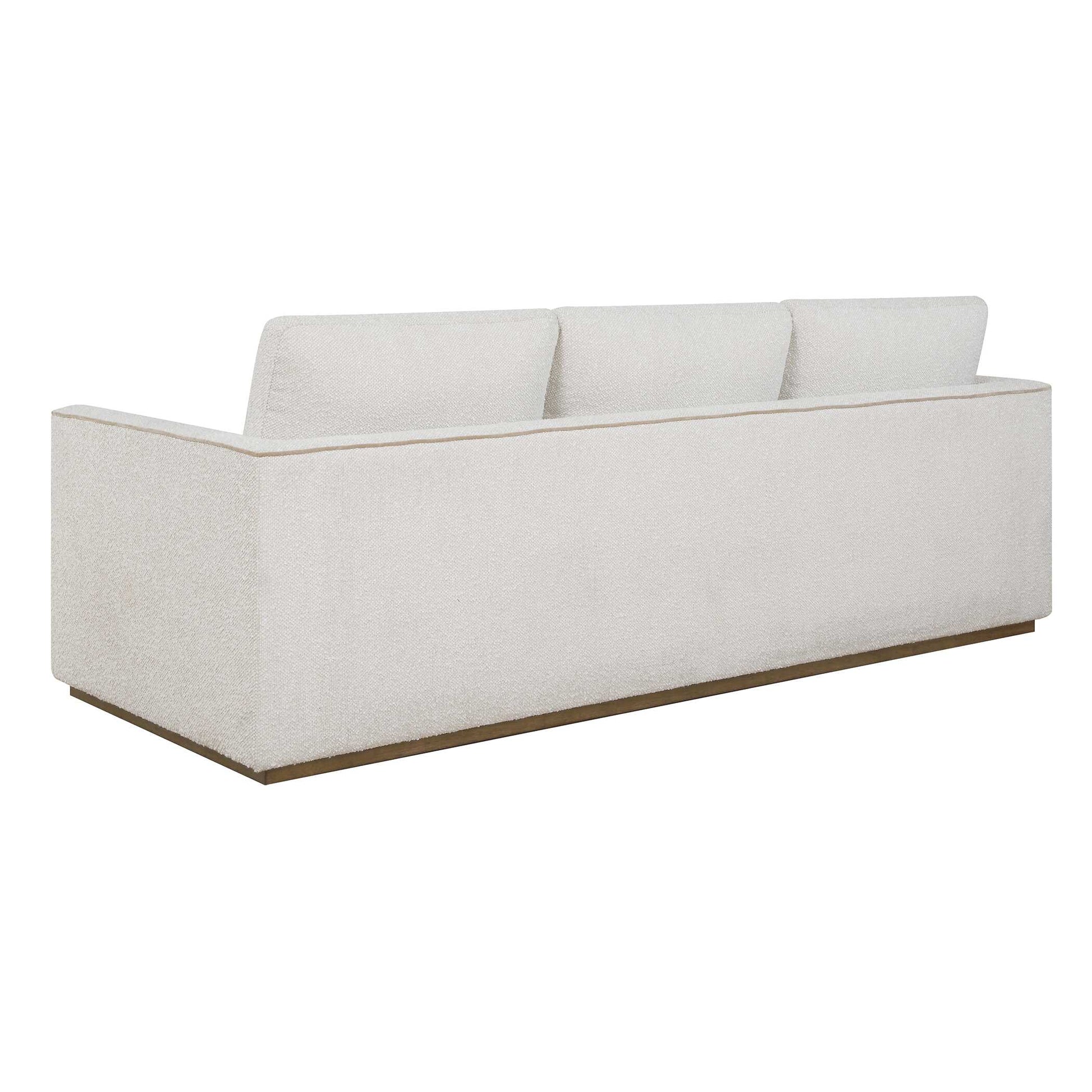 Uttermost Lorien Cream Boucle Sofa