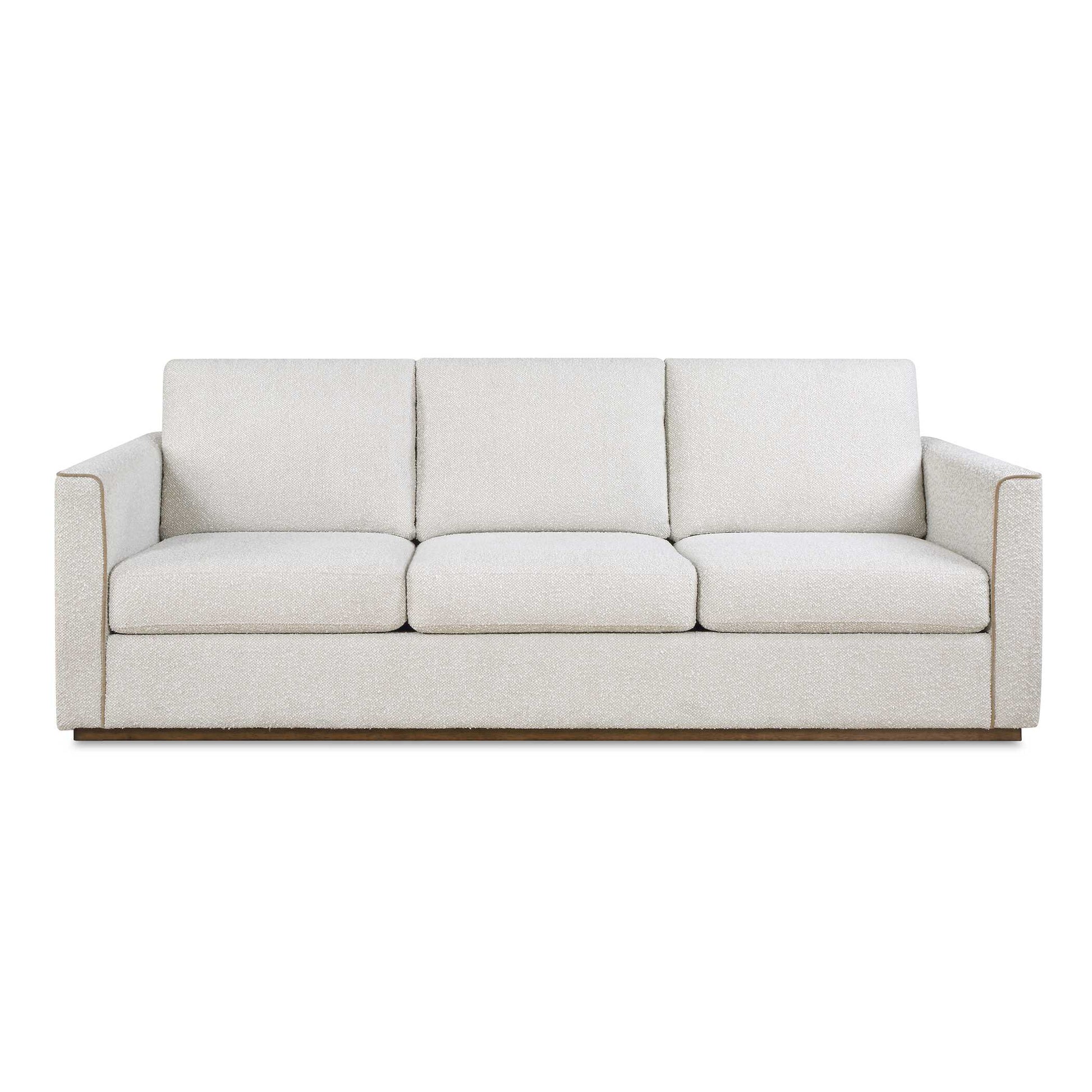Uttermost Lorien Cream Boucle Sofa