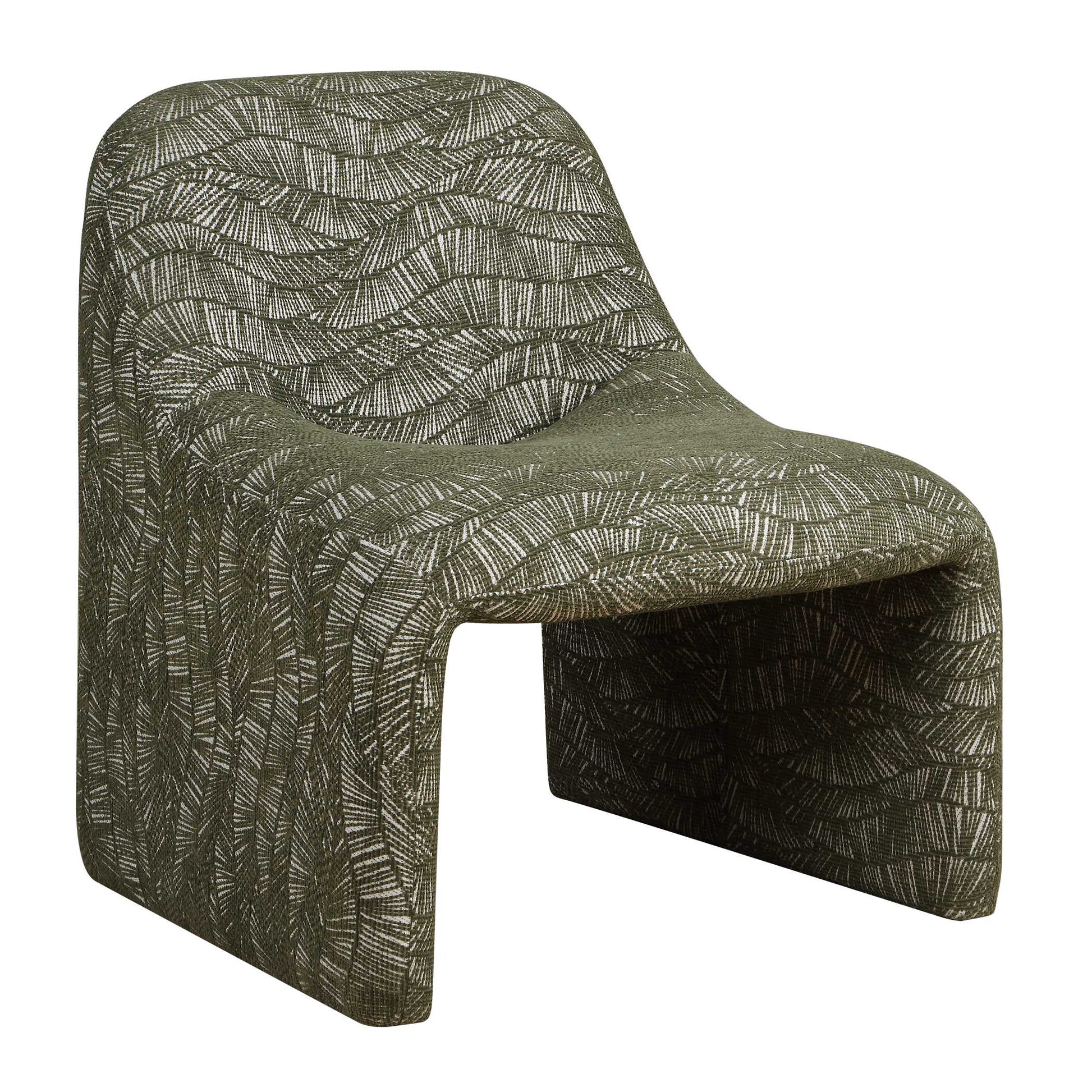 Uttermost Menlo Olive Green Accent Chair