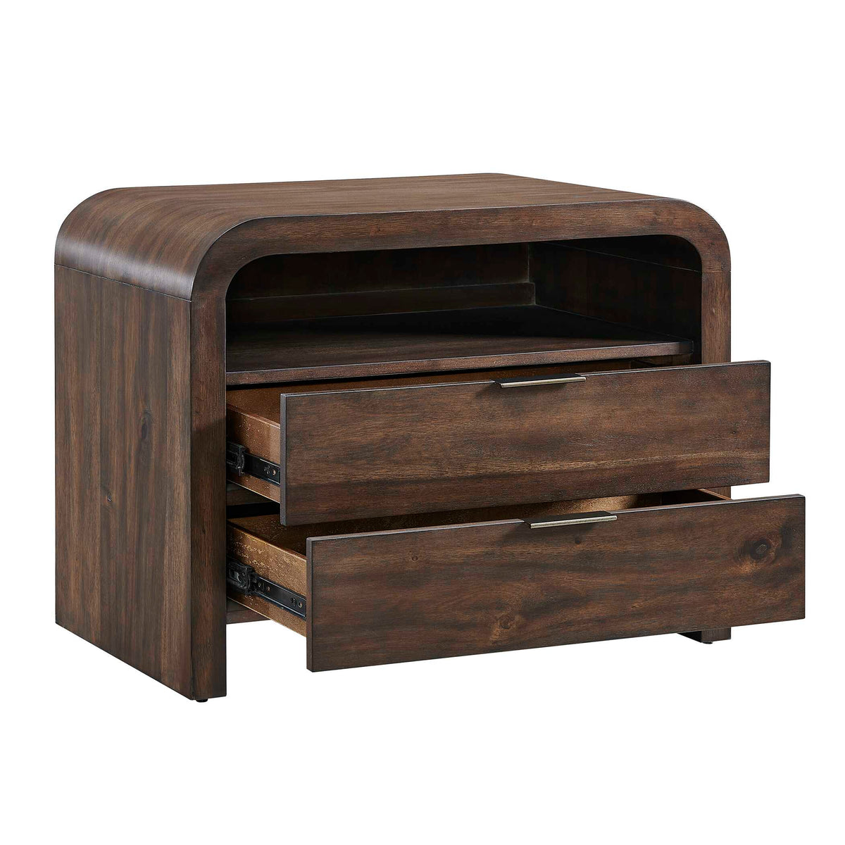 Uttermost Decatur Dark Walnut Side Table