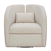 Uttermost Vega Ecru Swivel Chair