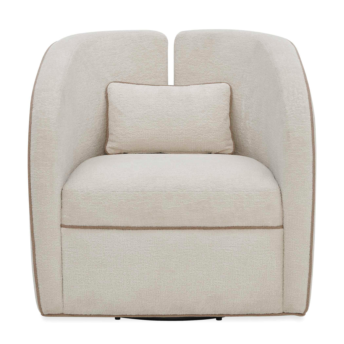 Uttermost Vega Ecru Swivel Chair