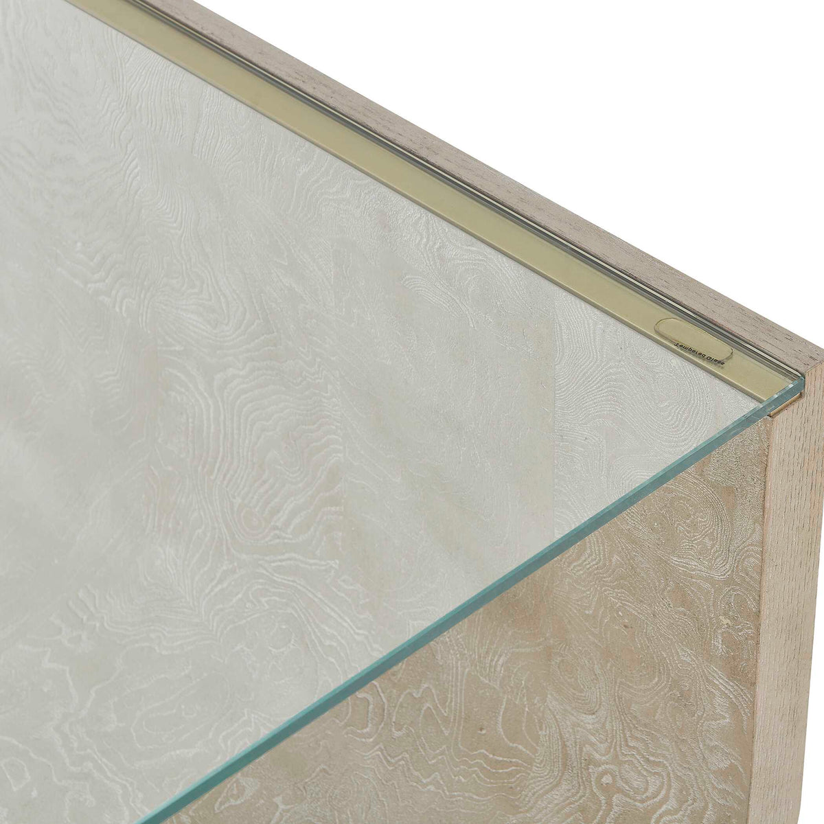 Uttermost Maeva Modern Glass Coffee Table