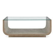 Uttermost Maeva Modern Glass Coffee Table