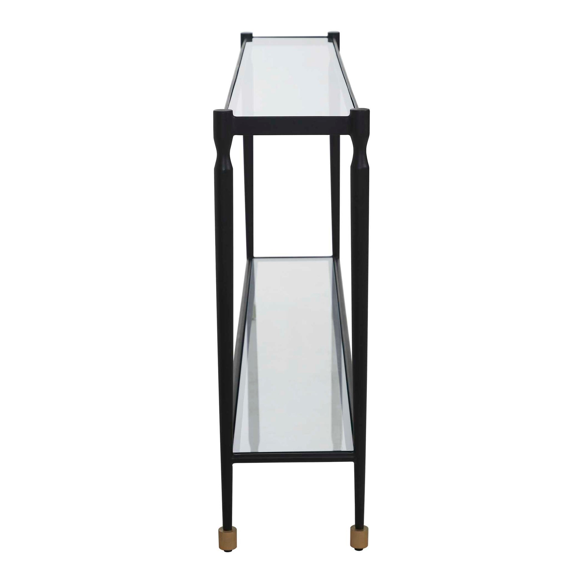 Uttermost Javana Glass / Iron Console Table